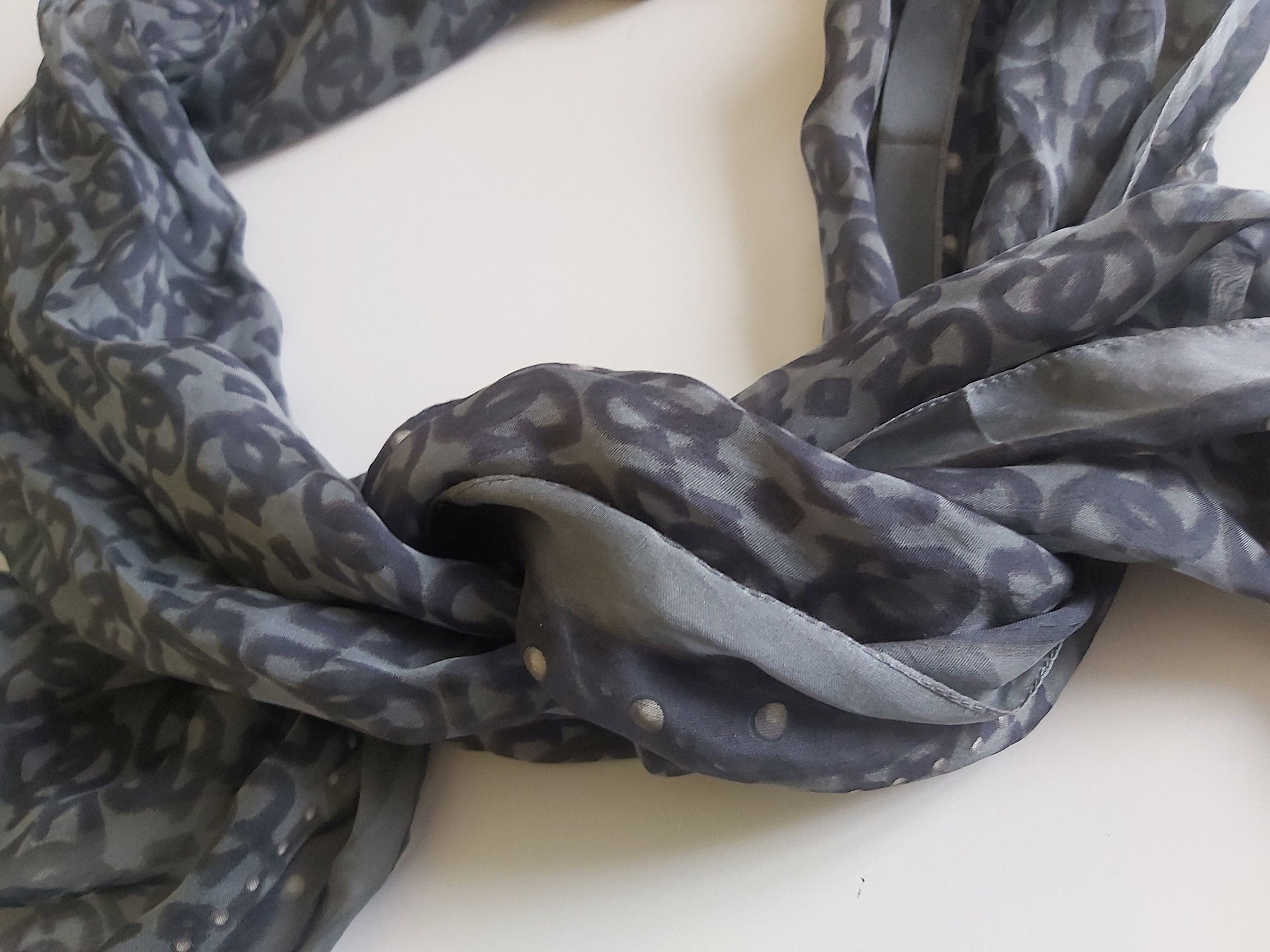 Guess Guess silk scarf "GG" logo Size ONE SIZE - 15 Thumbnail