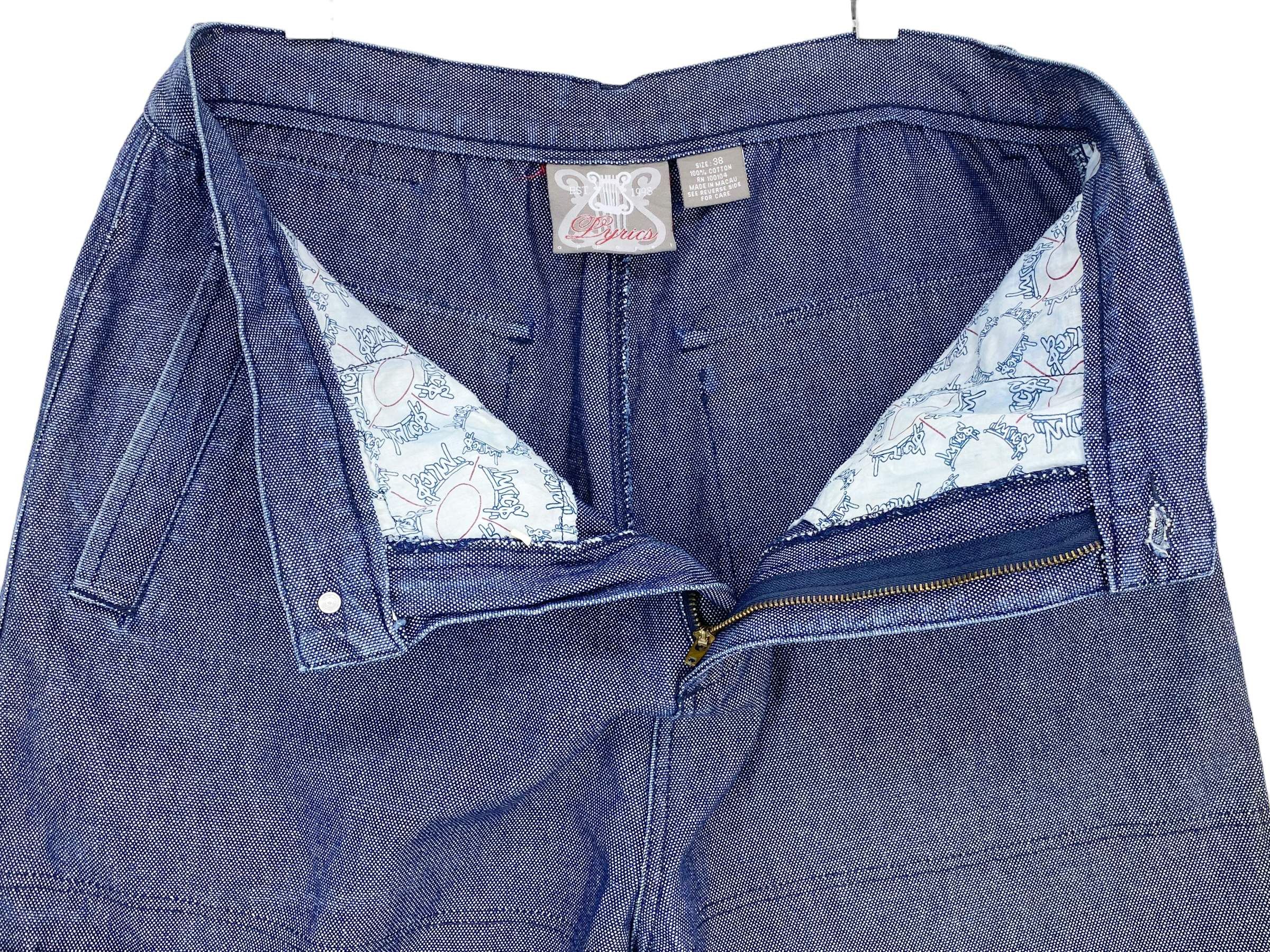 Other Lyrics Apparel Baggy Jeans Hip Hop Skateboards Jeans Size US 37 - 8 Thumbnail