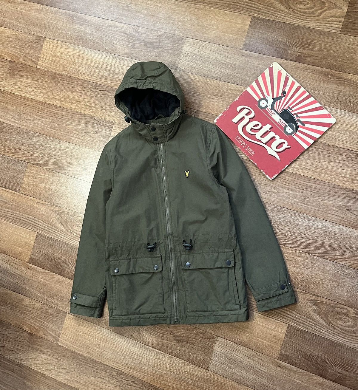 Lyle & Scott Lyle & Scott Hooded Pocket Waterproof Jacket Size US S / EU 44-46 / 1 - 2 Thumbnail
