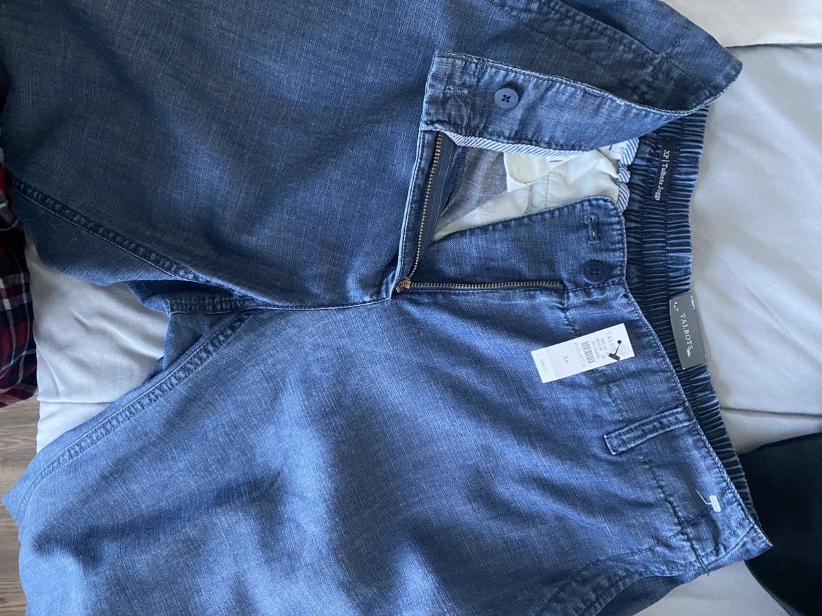 Talbots NWT Talbots Jogger Pants Women Xp Elastic band Linen Blend Size 27" / US 4 / IT 40 - 9 Thumbnail