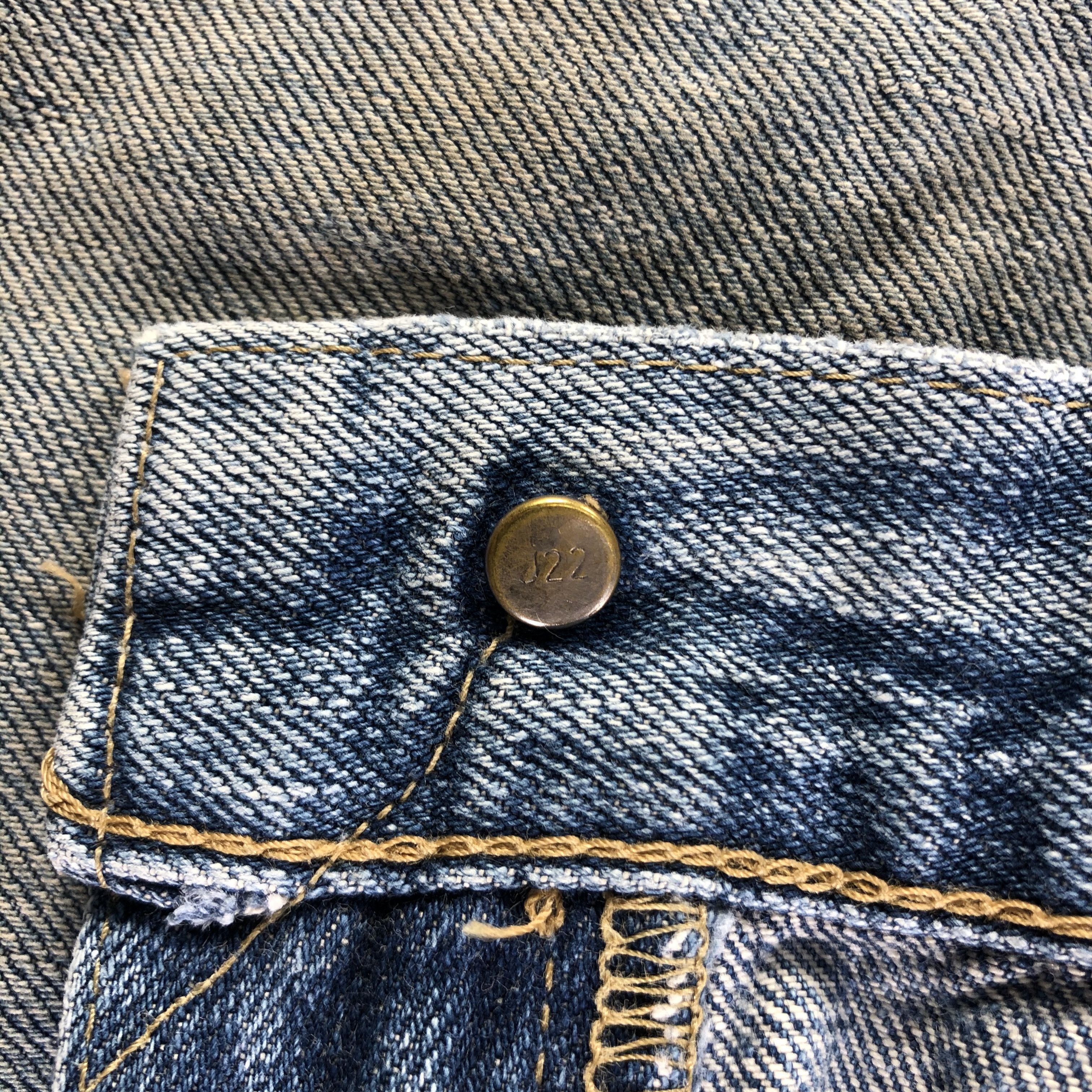 Levi's × Vintage 90s Vintage Dirty Red Loop Levis 510 Jeans-JM3336 Size US 31 - 8 Thumbnail