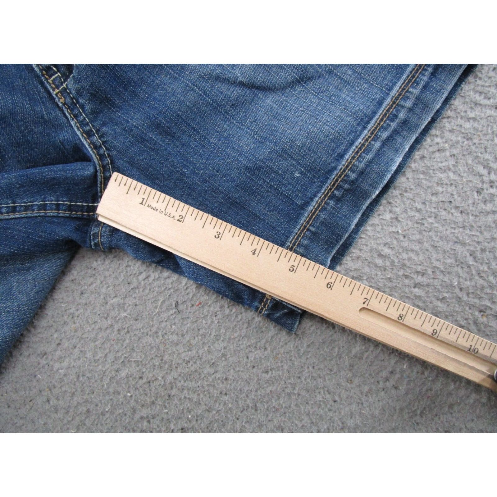 Vintage VINTAGE Maurices Jeans Shorts Women's Regular Waist 5-Pocket Denim Blue Size 12 Medium Summer Spring Boys Womens Size 34" / US 12 / IT 48 - 5 Thumbnail