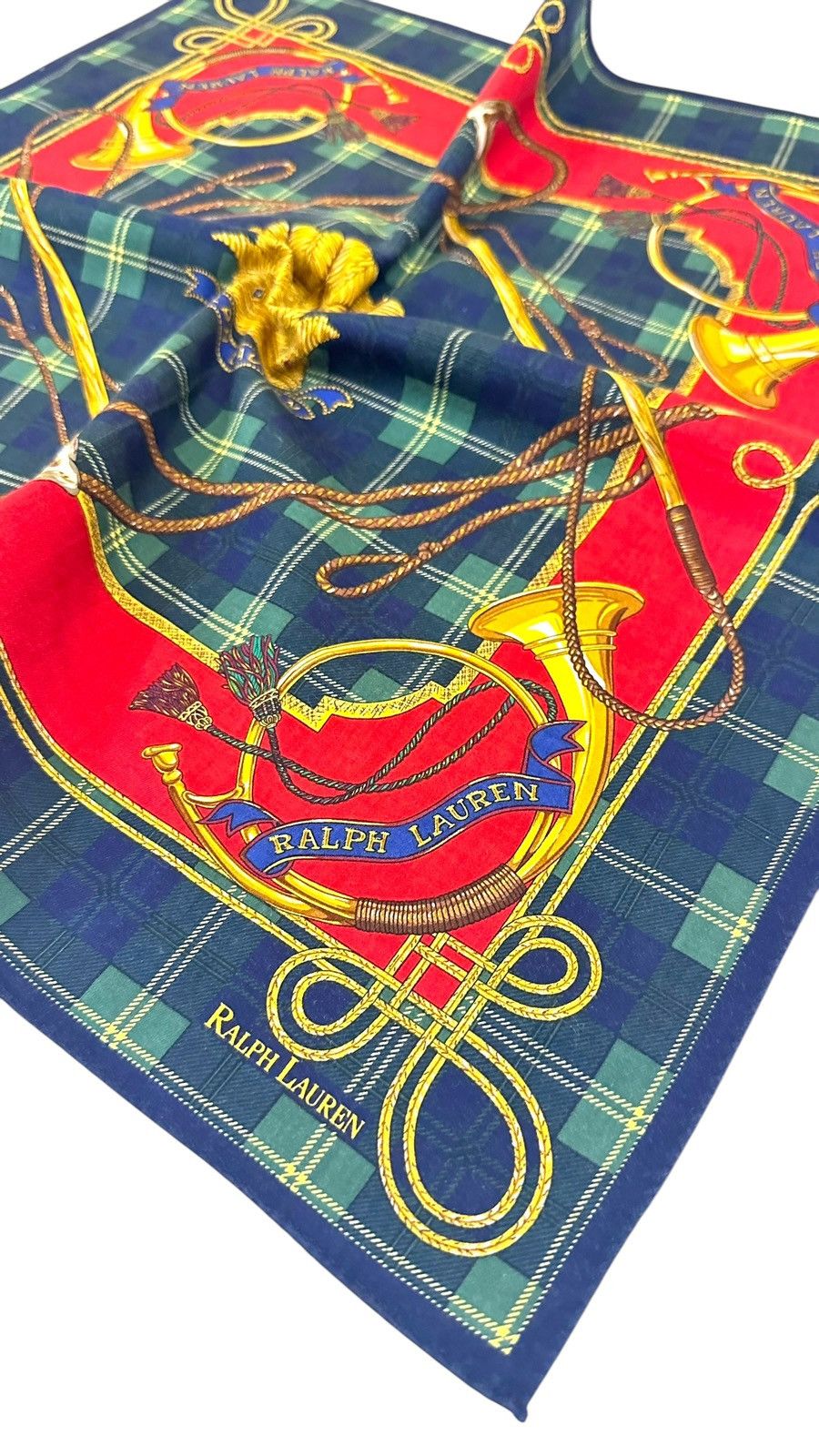 Ralph Lauren × Vintage Ralph Lauren Handkerchief / Bandana Size ONE SIZE - 4 Thumbnail