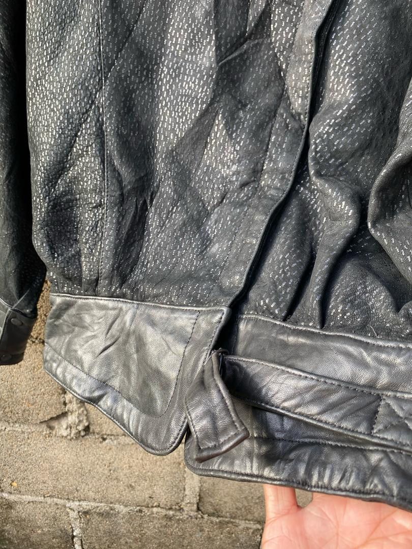 Genuine Leather × Leather Unbrand Leather Jacket Punk Style Size US S / EU 44-46 / 1 - 5 Thumbnail