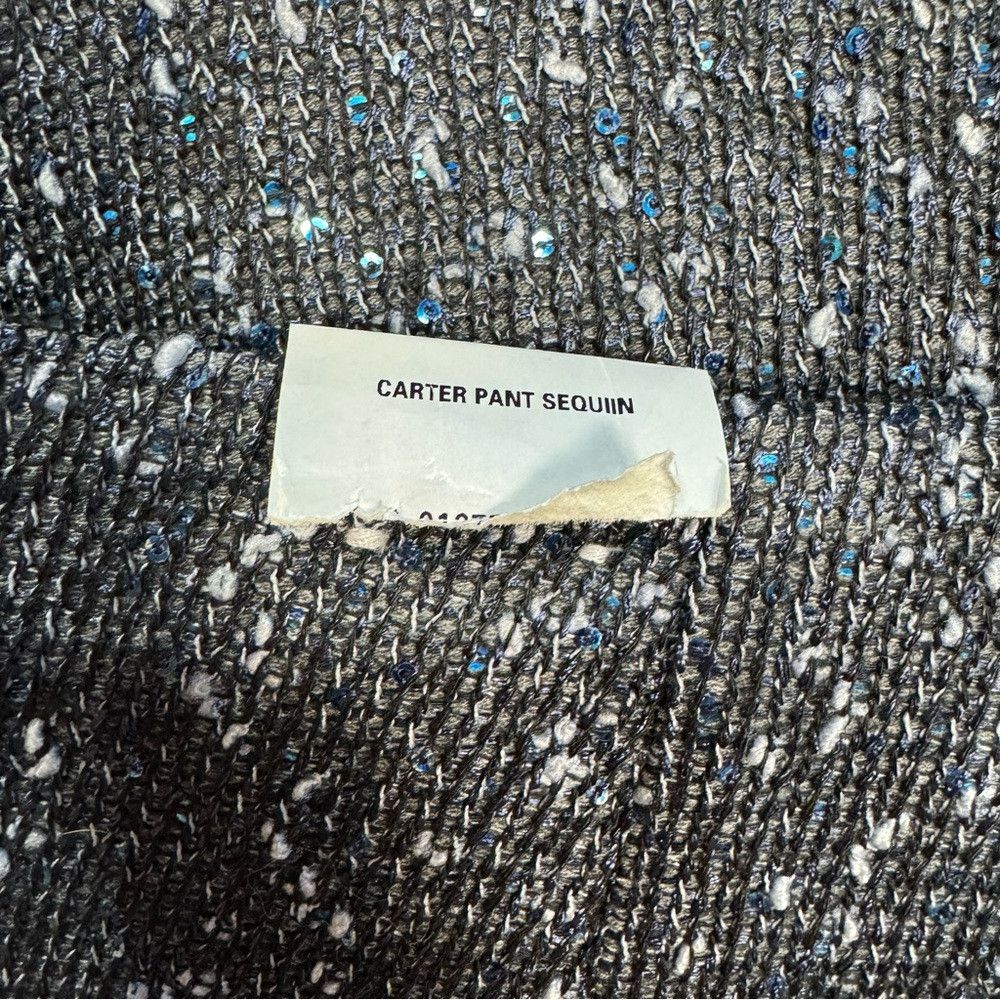 J.McLaughlin New J. McLaughlin Carter Sequin Grey Pants Size 4 Size 27" / US 4 / IT 40 - 8 Thumbnail