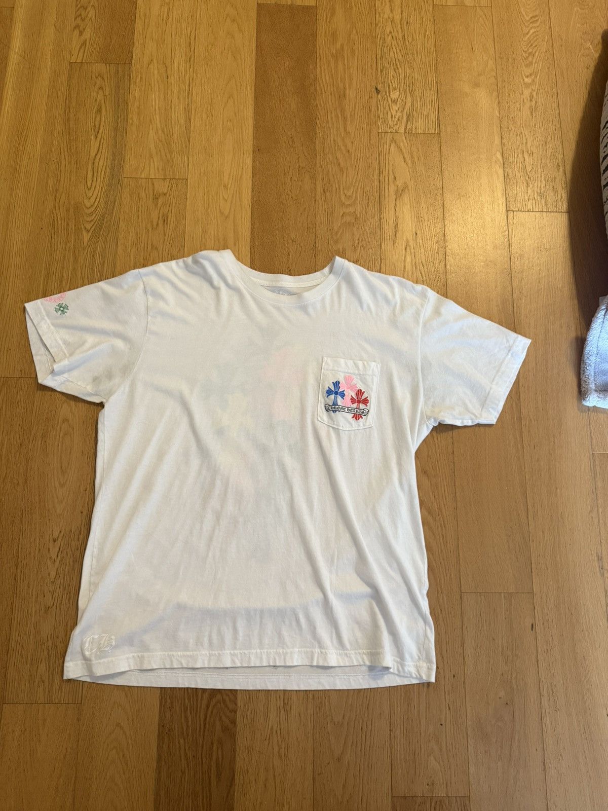 Chrome Hearts Chrome Hearts Rainbow Tee Size US XXL / EU 58 / 5 - 2 Thumbnail