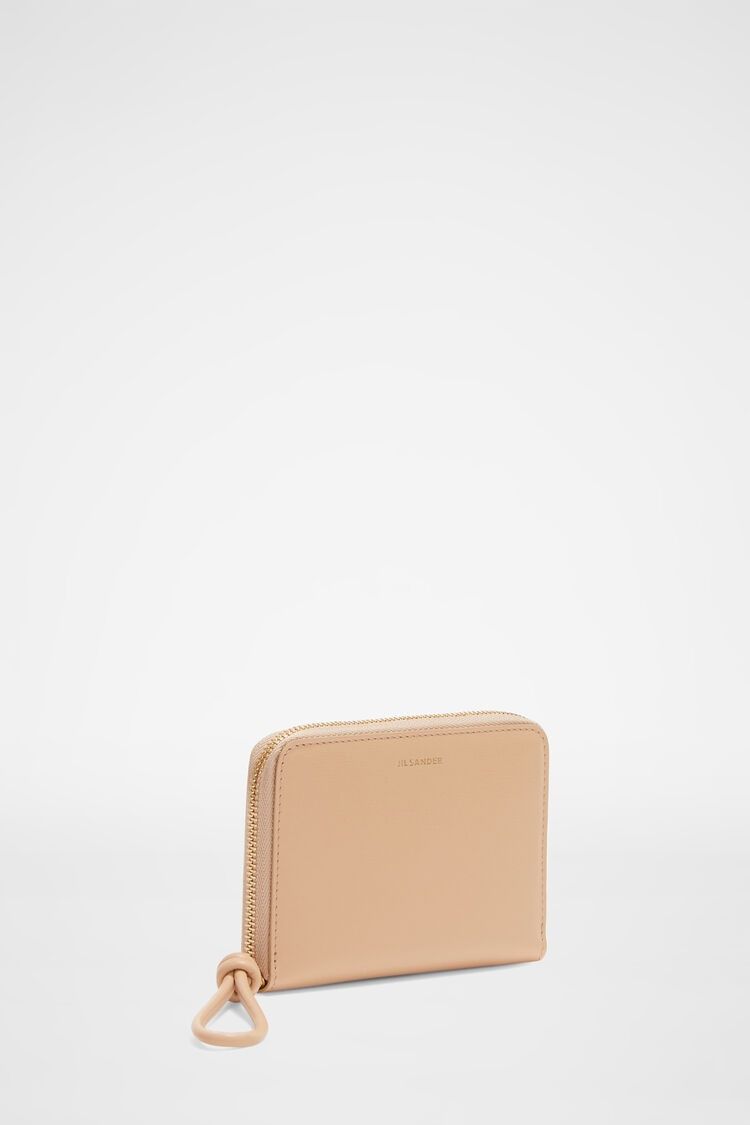 Jil Sander o1mt1gz0725 Size: OS / Wallet in Beige Size ONE SIZE - 2 Thumbnail