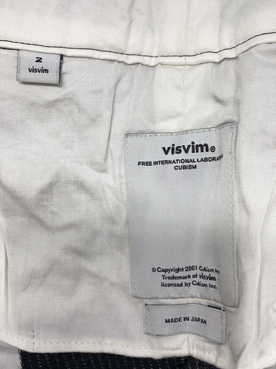 Visvim Black Wool Stripe Bottoms Size US 30 / EU 46 - 4 Thumbnail