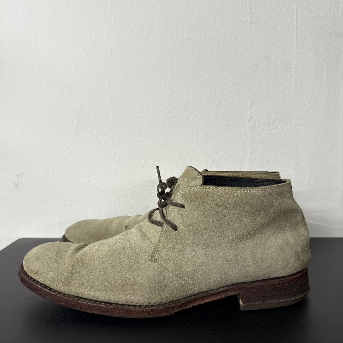 Frye Frye style Whoop Dee Doo Suede Lace Up Ankle Boots Tan Size US 9 / EU 42 - 3 Thumbnail