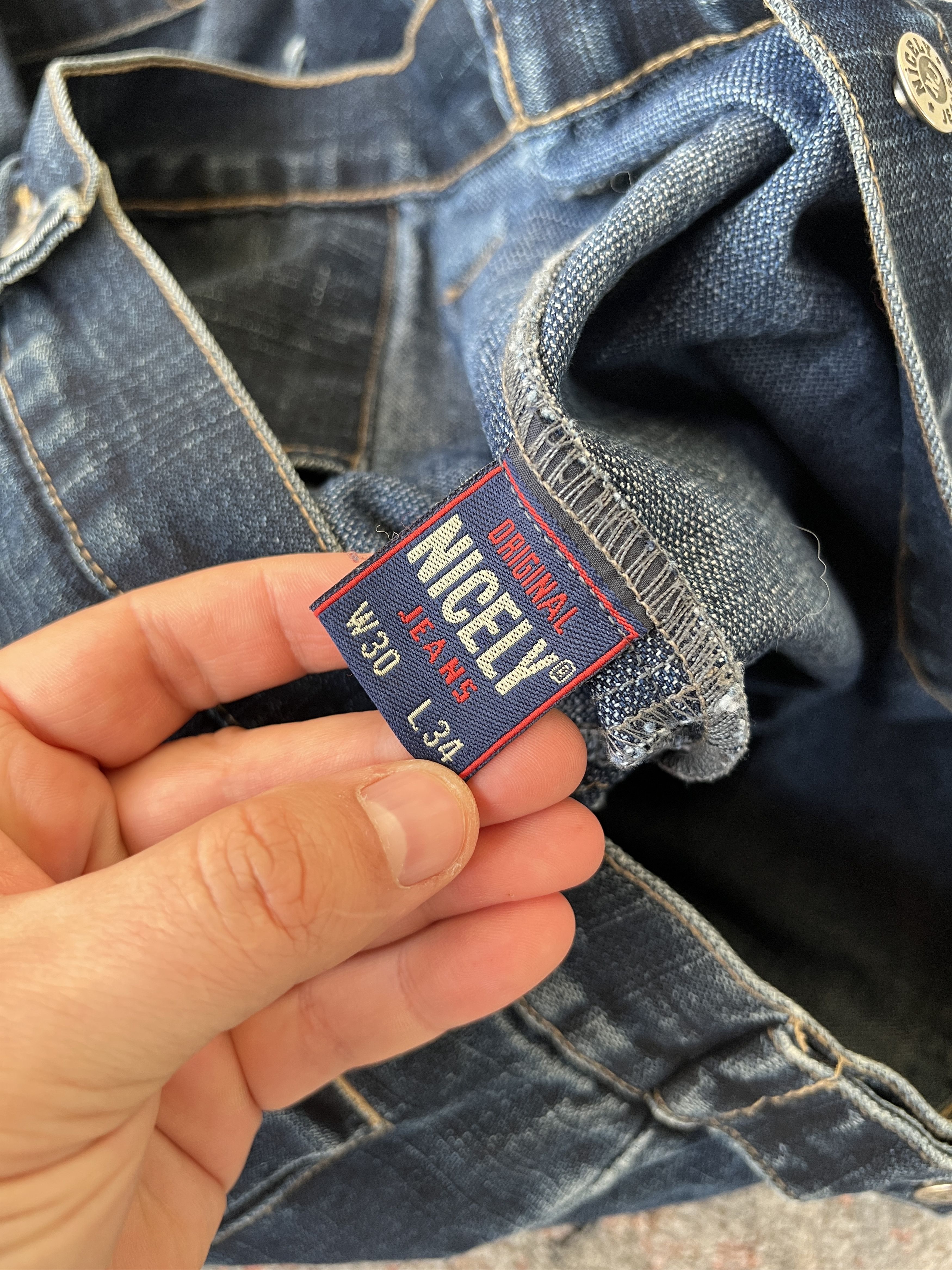 Vintage Nicely Vintage Denim Jacket Size US S / EU 44-46 / 1 - 7 Thumbnail