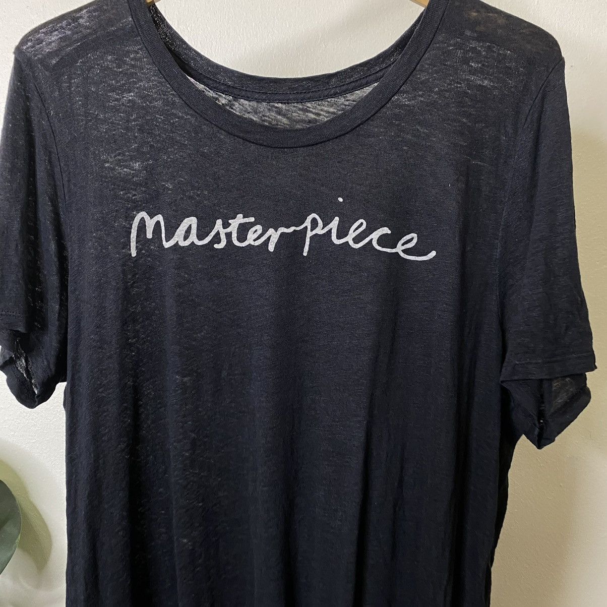 Hugo × J.Crew Hugo Guinnes For J Crew Masterpiece Linen T Shirt Size US L / EU 52-54 / 3 - 2 Thumbnail