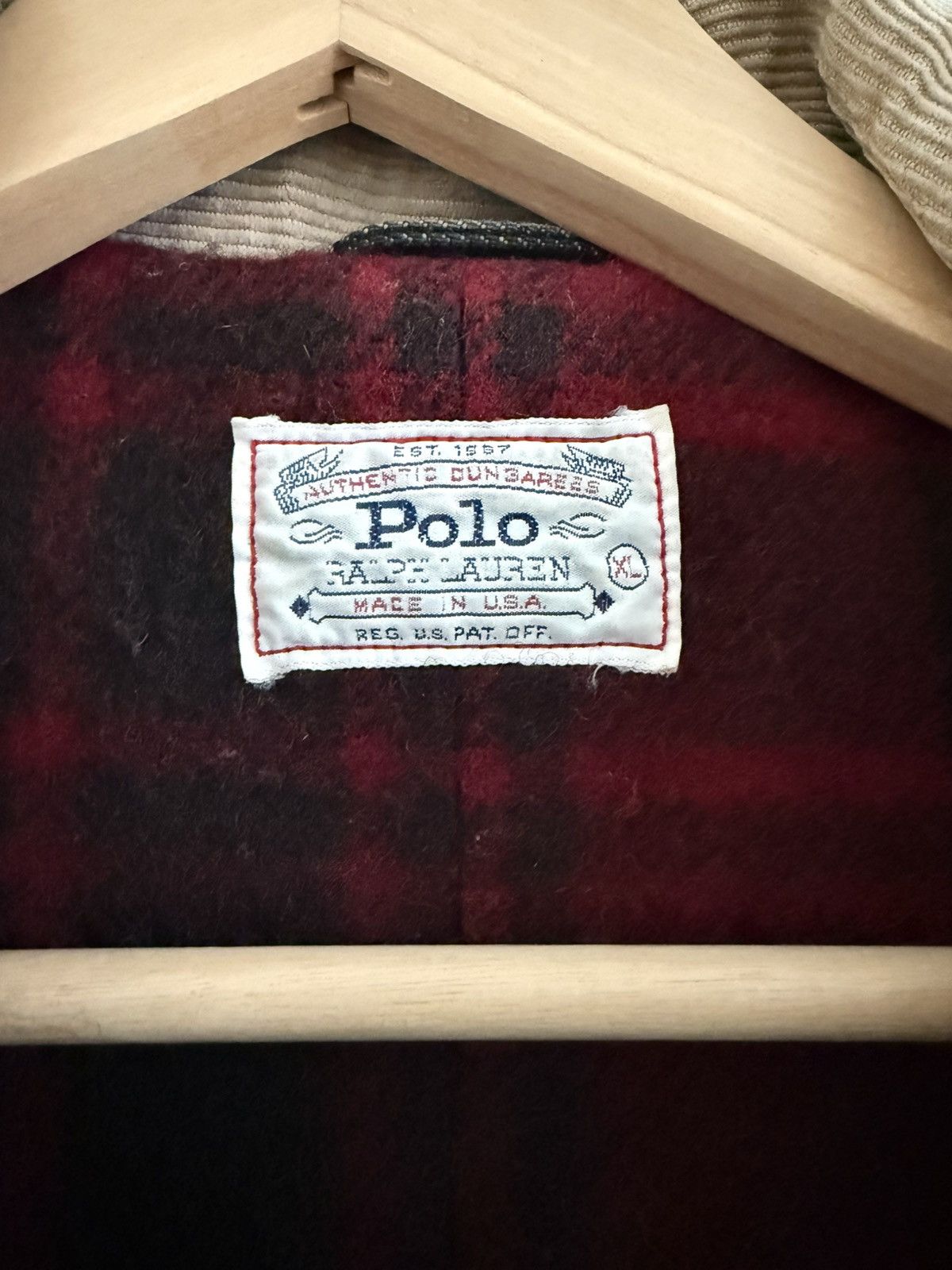 Polo Ralph Lauren Polo Ralph Lauren Black Denim Chore Coat Size US XXL / EU 58 / 5 - 6 Thumbnail