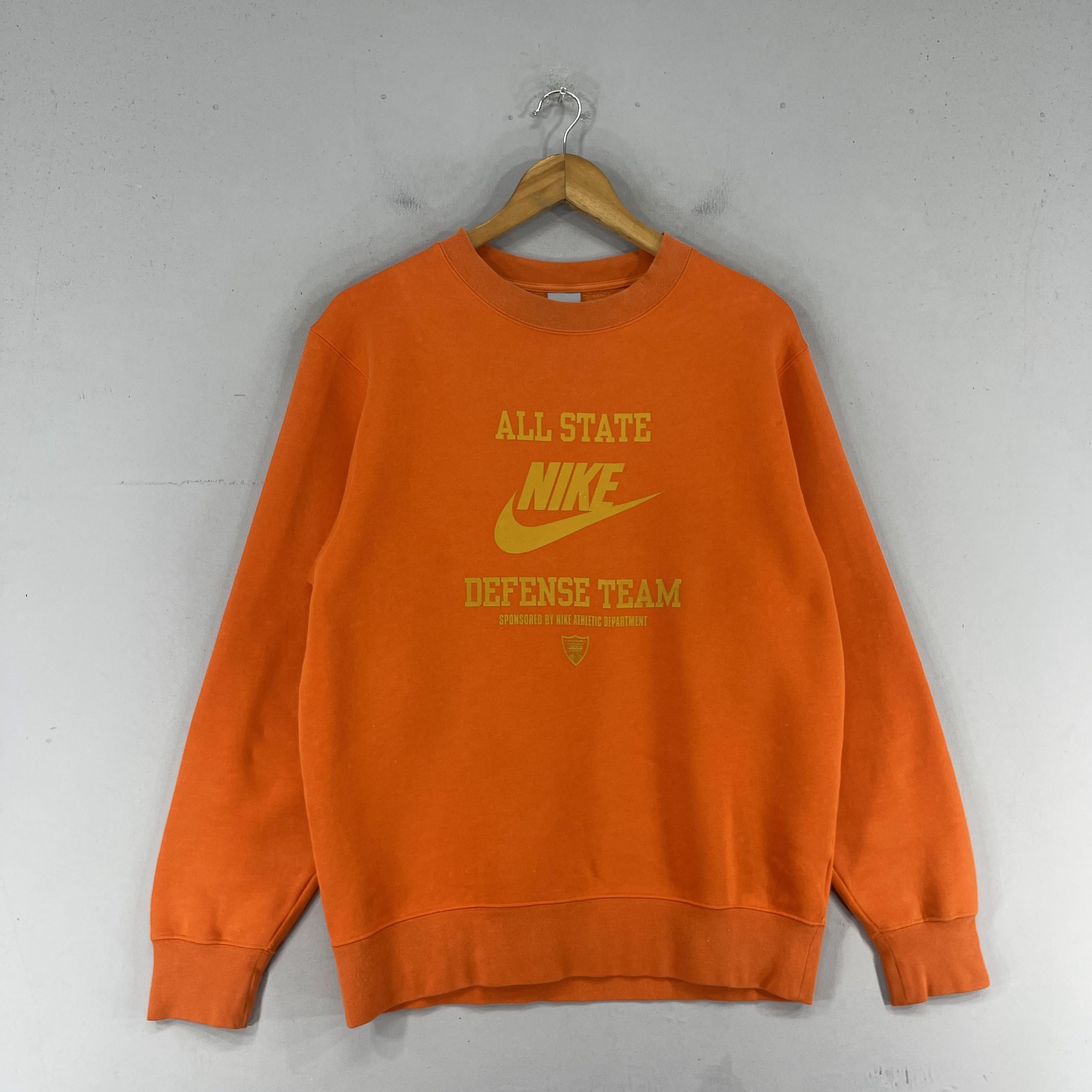 Nike × Vintage Vintage Y2K NIKE Big Swoosh Crewneck Sweatshirt Size US M / EU 48-50 / 2 - 3 Thumbnail