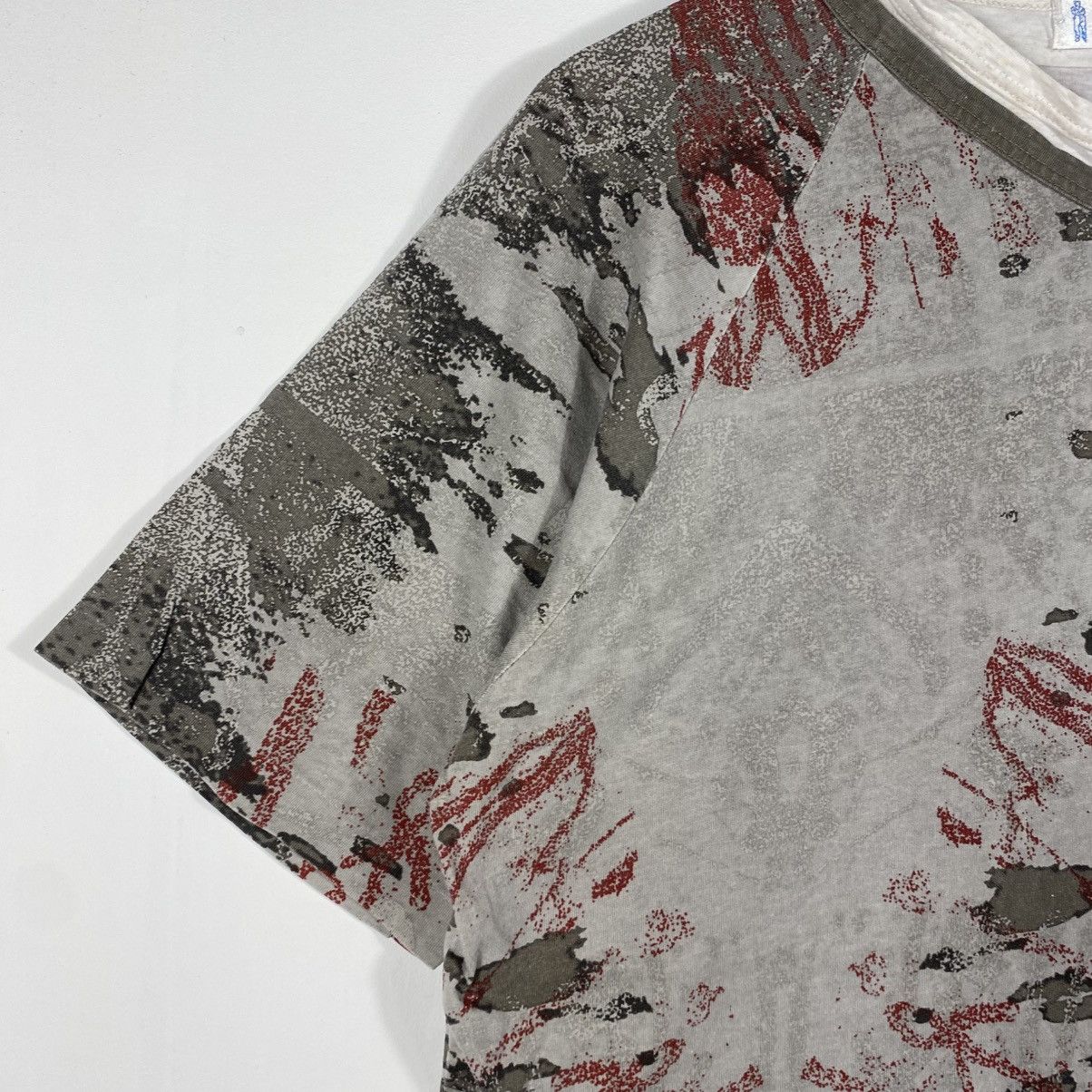 C.P. Company Vintage Distressed 90's C.P. COMPANY Fullprint Tee Shirt Size US M / EU 48-50 / 2 - 3 Thumbnail