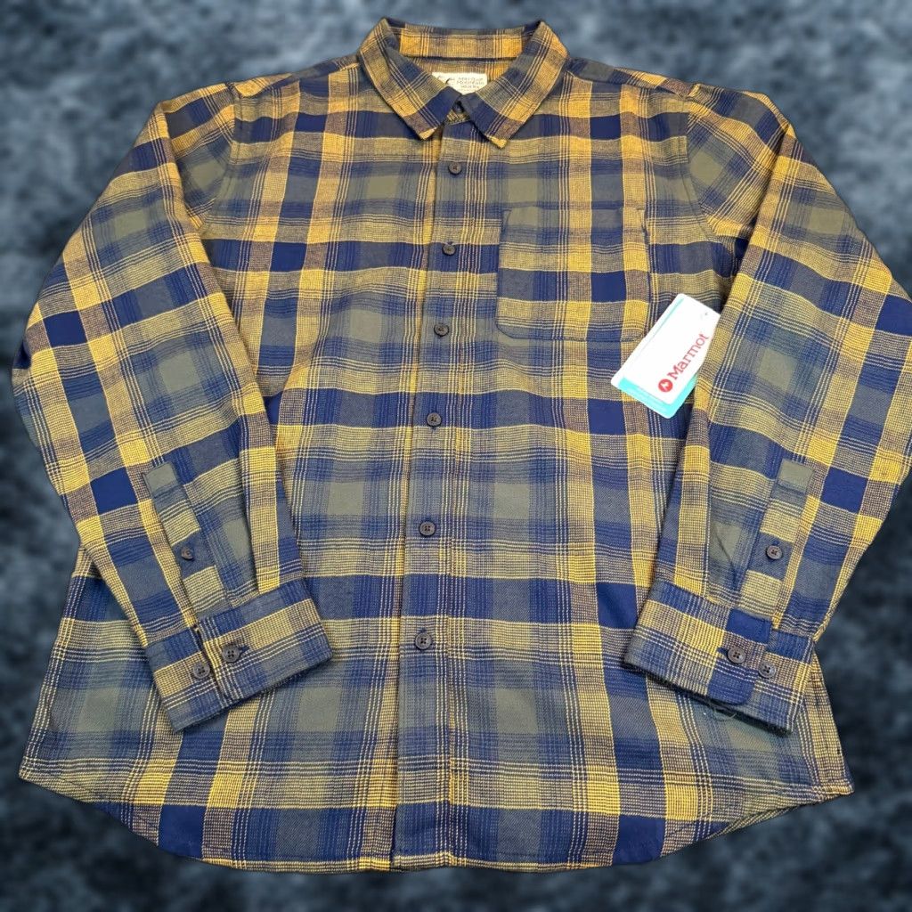 Marmot VINTAGE Marmot Fairfax Novelty Lightweight Flannel Shirt Mens M Size US M / EU 48-50 / 2 - 1 Thumbnail