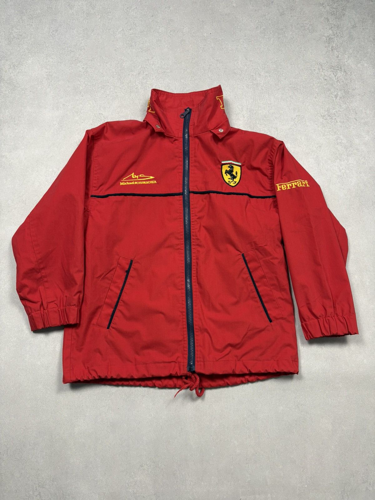 Ferrari Vintage 1999 Ferrari Michael Schumacher F1 Racing Jacket 90s Size US XS / EU 42 / 0 - 1 Thumbnail