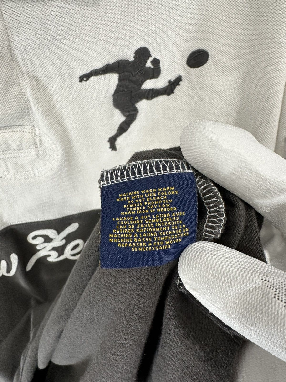 Polo Ralph Lauren Rugby Ralph Lauren New Zealand Kicker Charcoal Grey XXL Size US XXL / EU 58 / 5 - 7 Thumbnail