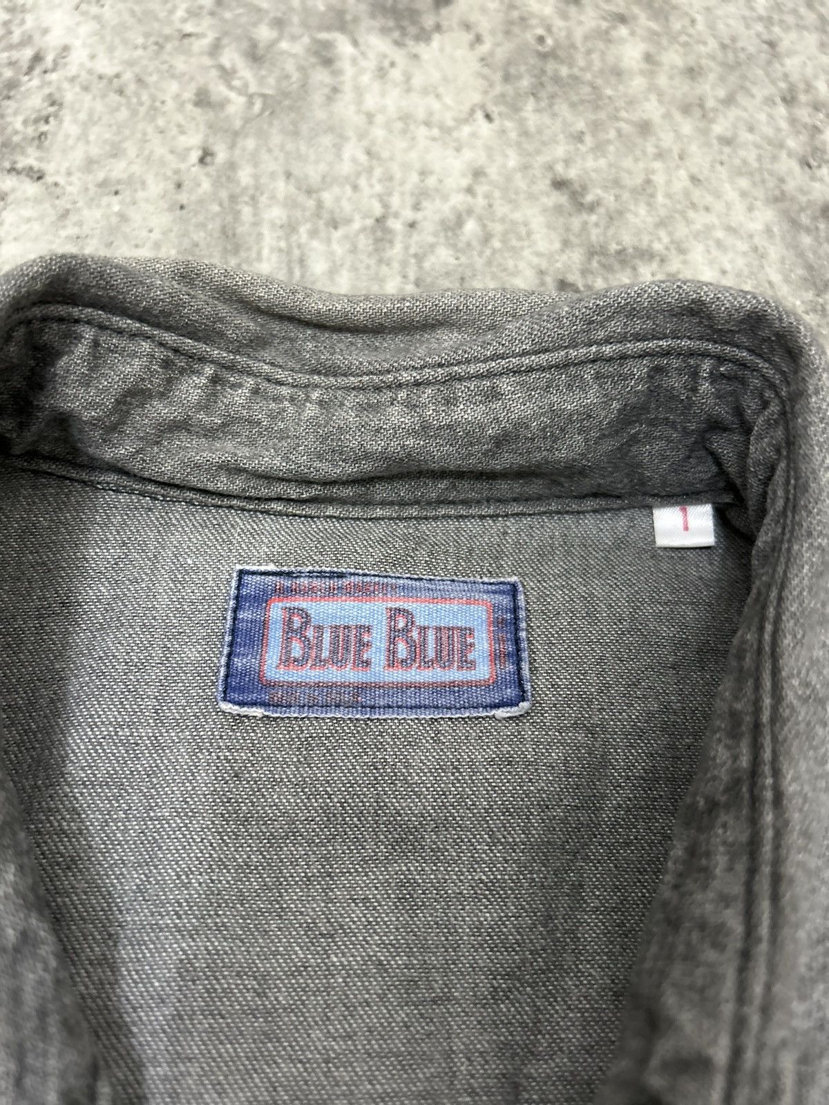 Blue Blue Japan Blue Blue Japan Hiden Small Pocket Vintage Western Shirt Size US M / EU 48-50 / 2 - 8 Thumbnail