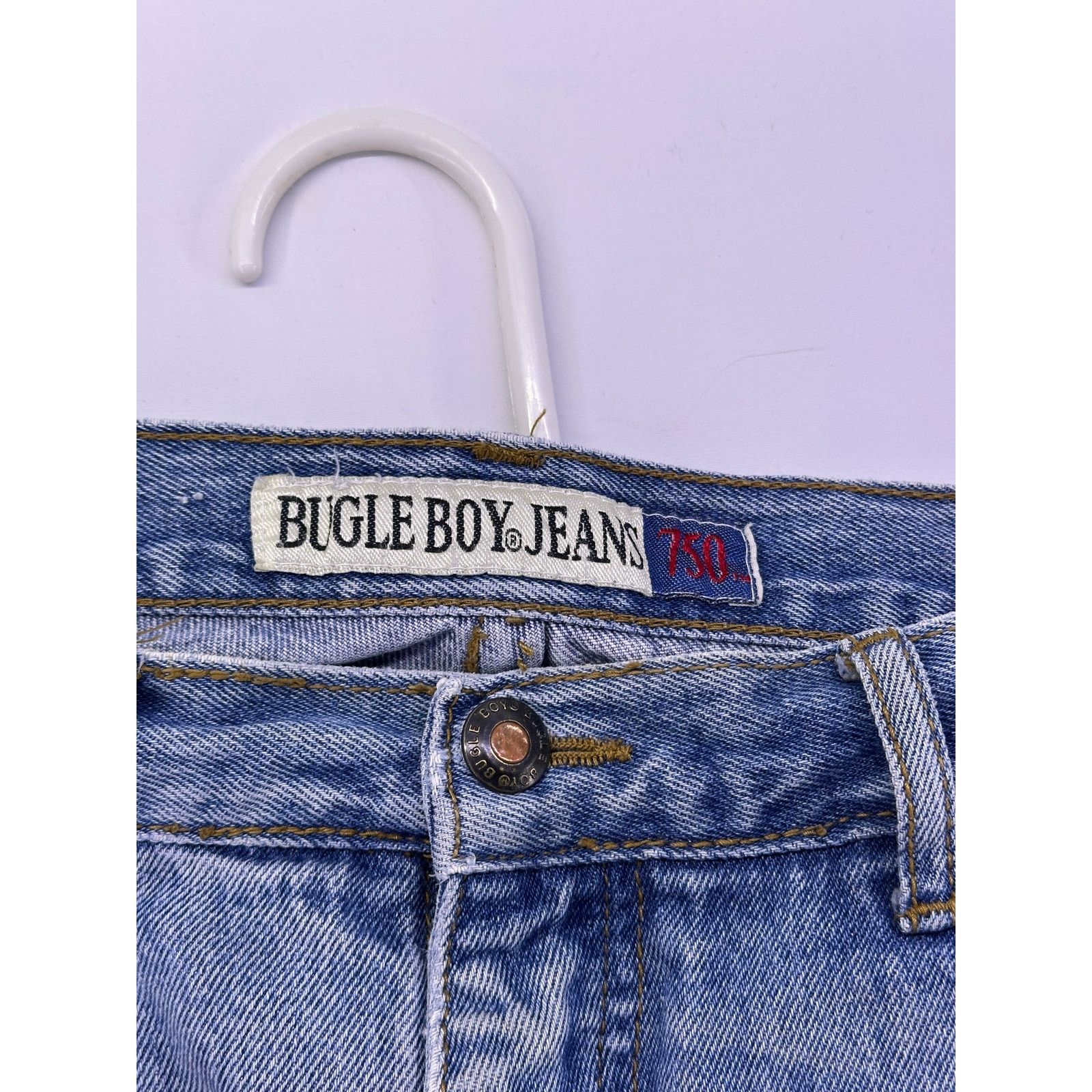 & Other Stories Vintage Buggle Boy Jeans 750 Shorts Size 33w Size US 33 - 5 Thumbnail