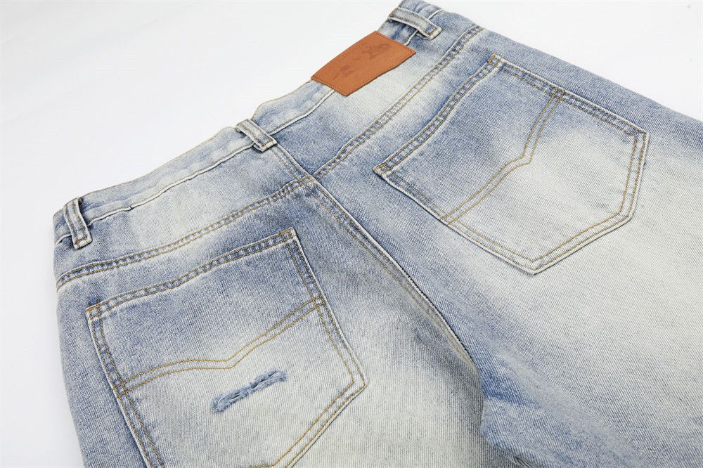 Vintage Men's Punk Distressed Flared Jeans Size US 32 / EU 48 - 5 Thumbnail