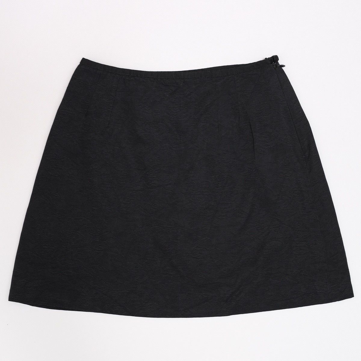 Dolce & Gabbana Dolce Gabbana Vintage Black Mini Skirt Pattern Cotton Viscos Size 26" / US 2 / IT 38 - 4 Thumbnail