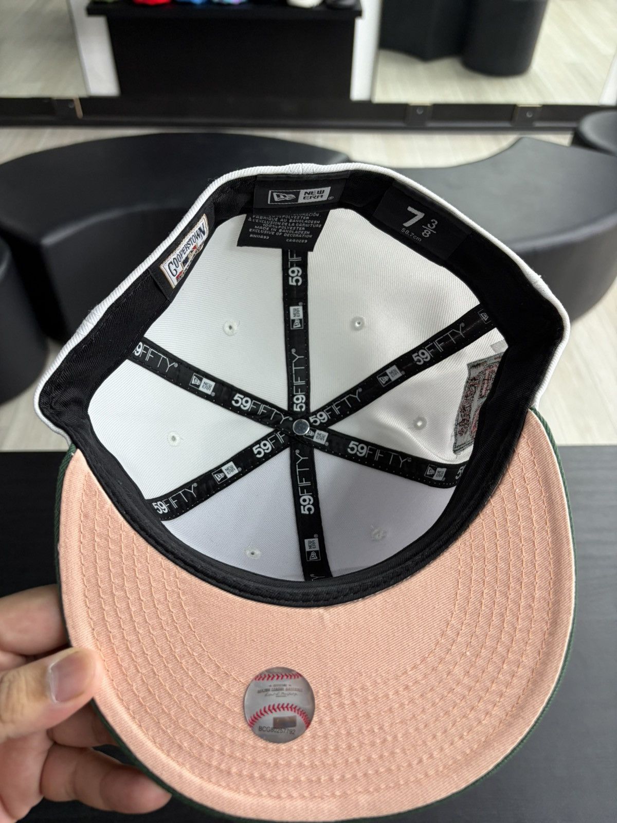 New Era Houston Astros 50th Anniversary Fitted Pine Green Blush Sky Size ONE SIZE - 4 Thumbnail