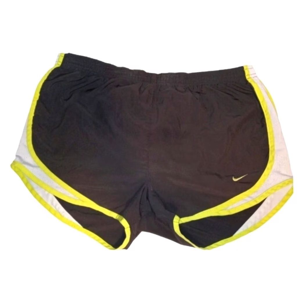Nike Nike running shorts gray yellow medium Women M Gray Athletic Activewear Shorts Size 32" / US 10 / IT 46 - 2 Thumbnail