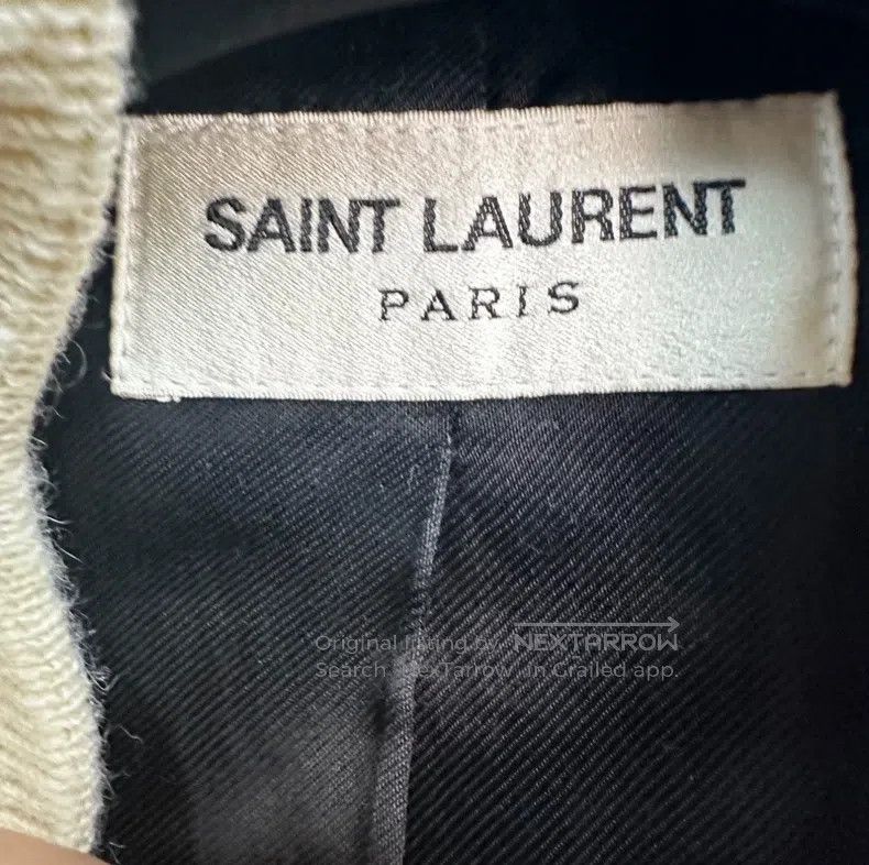 Saint Laurent Paris Classic Baseball Jacket