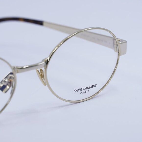 Saint Laurent Paris 🕶️ New Saint Laurent SL692 OPT 002 Eyeglasses - Gold Frame Size ONE SIZE - 5 Thumbnail