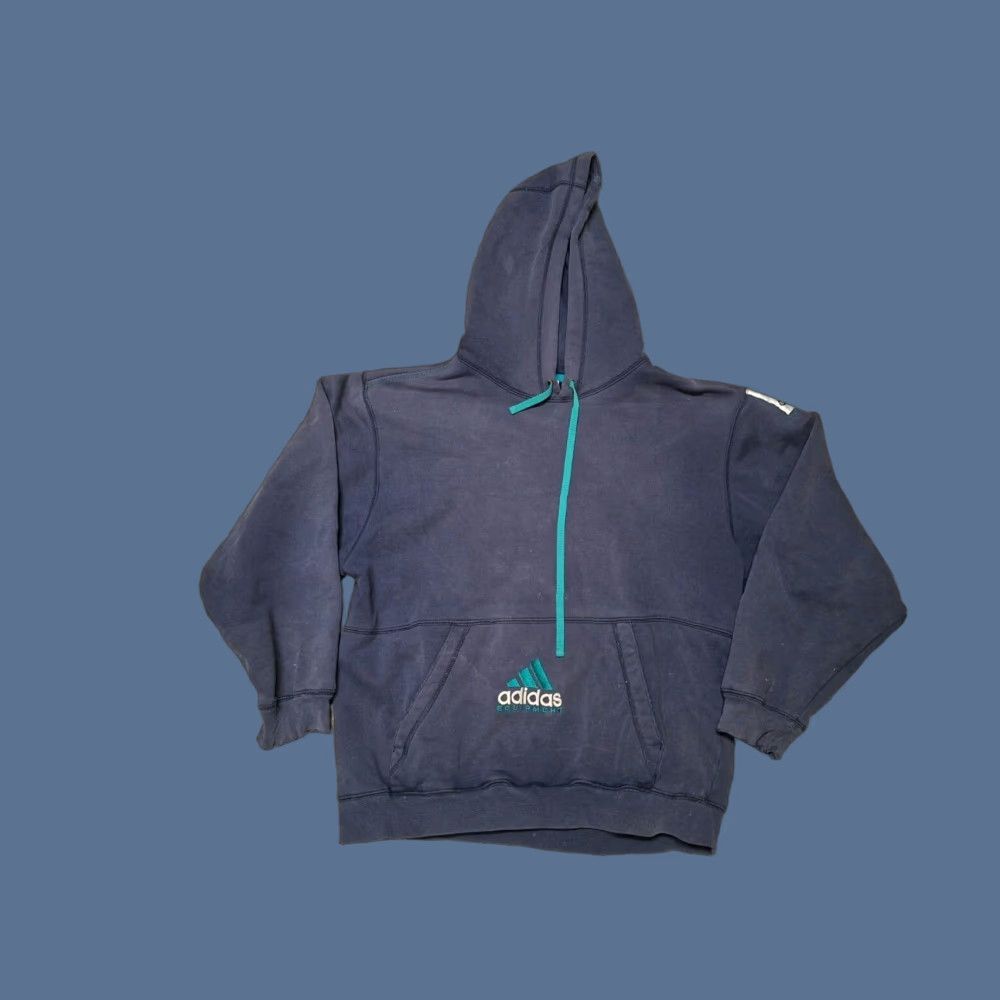 Adidas VINTAGE Adidas Equipment Hoodie Sweatshirt Mens S Navy, Hoodie, Mens, S, Navy, 90s, Graphic Print, Hooded, Pockets Size US S / EU 44-46 / 1 - 1 Thumbnail
