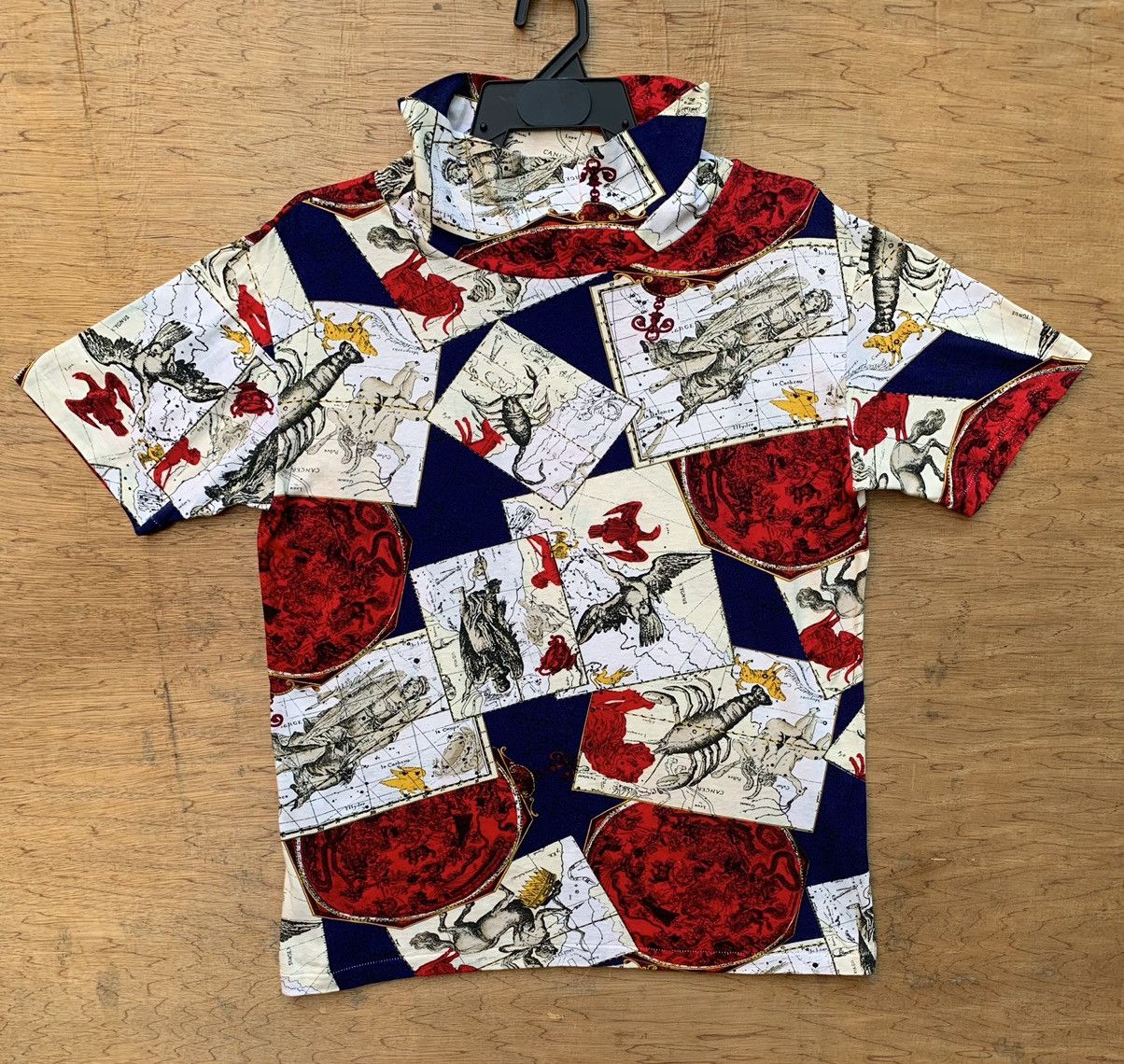 Art Comes First La Salmarie D’or Turtle Neck Zodiac Multicolor Unisex Shirt Size US M / EU 48-50 / 2 - 2 Thumbnail