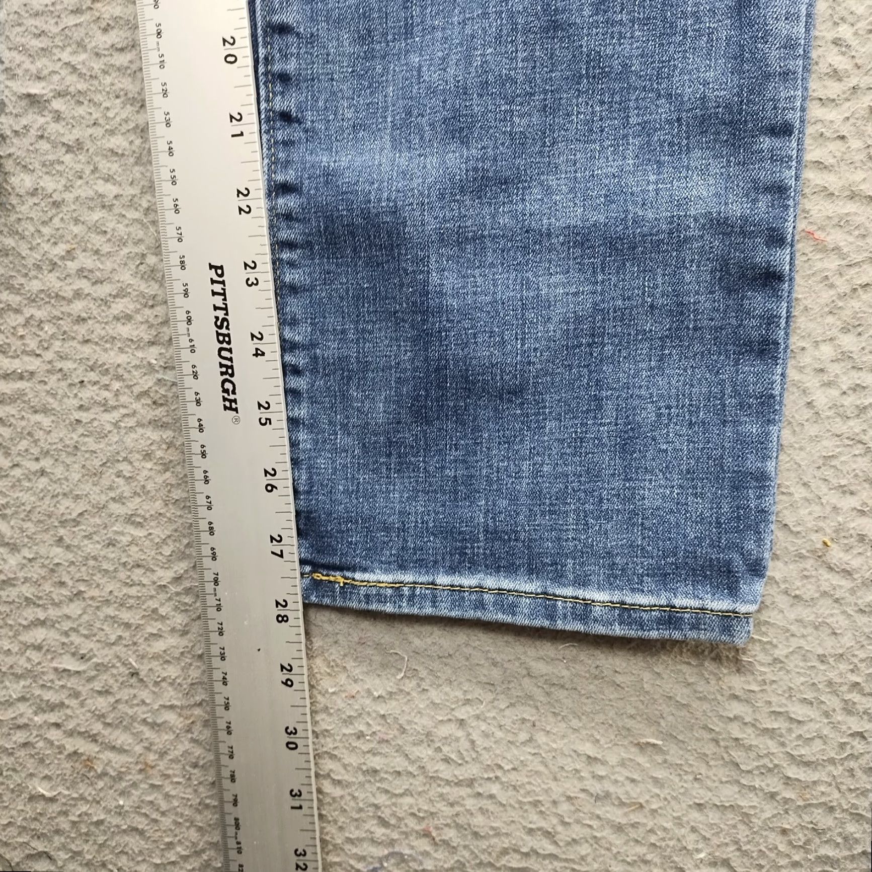 Levi's Levi's 505 Jeans Mens 30 Blue Denim Medium Wash Straight Leg Regular Size US 30 / EU 46 - 5 Thumbnail