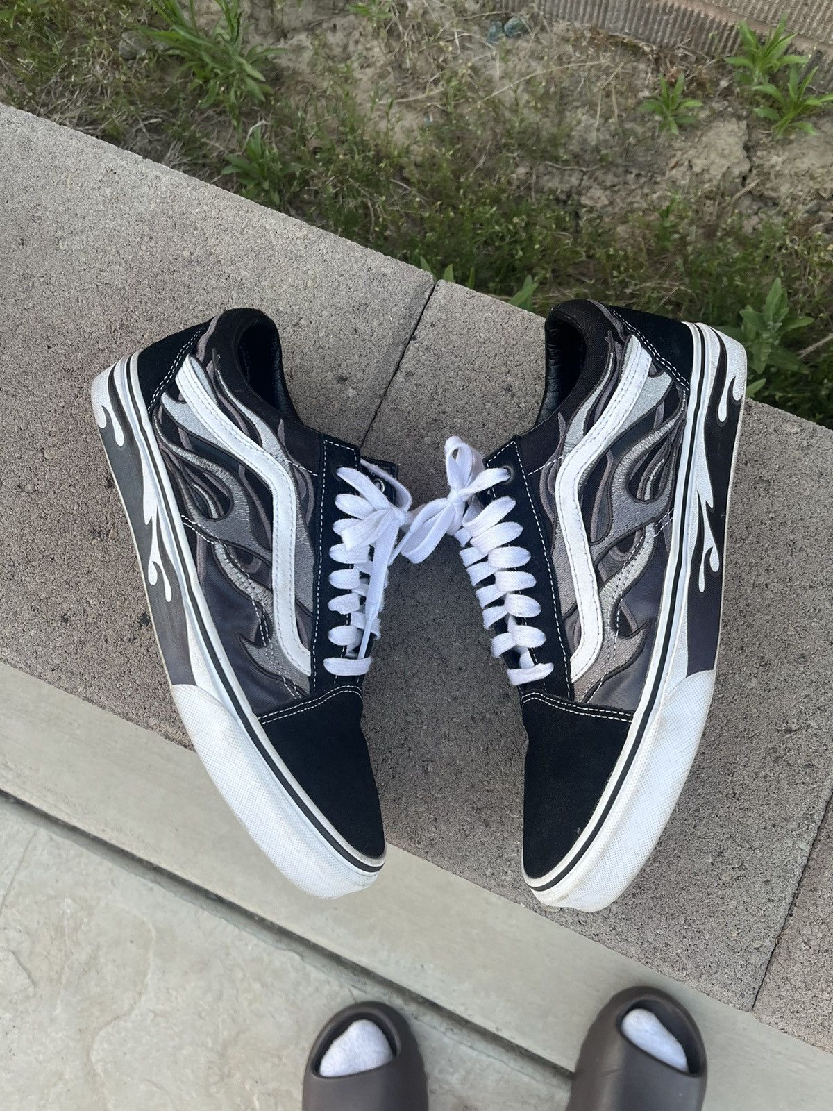 image of Asap Rocky x Awge A$Ap Rocky Awge Vans Size 10 Shoes in Black, Men's
