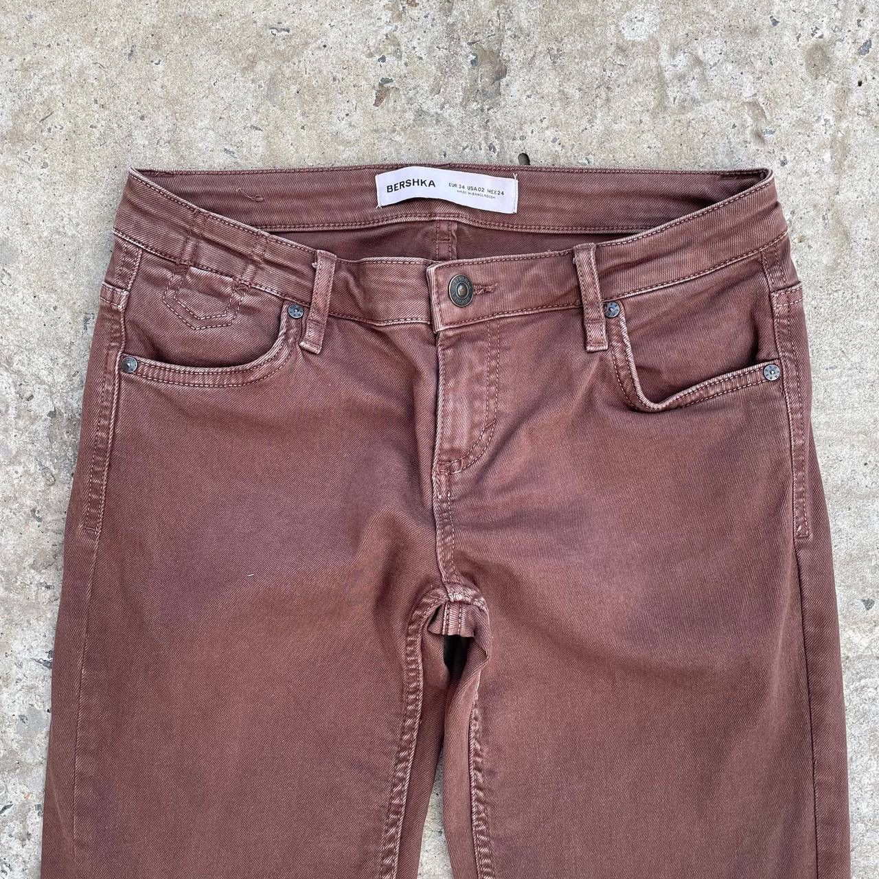 Bershka Vintage Japanese Style Bershka Women’s Flared Jeans Size 34 Size 24" / US 00 / IT 34 - 4 Thumbnail