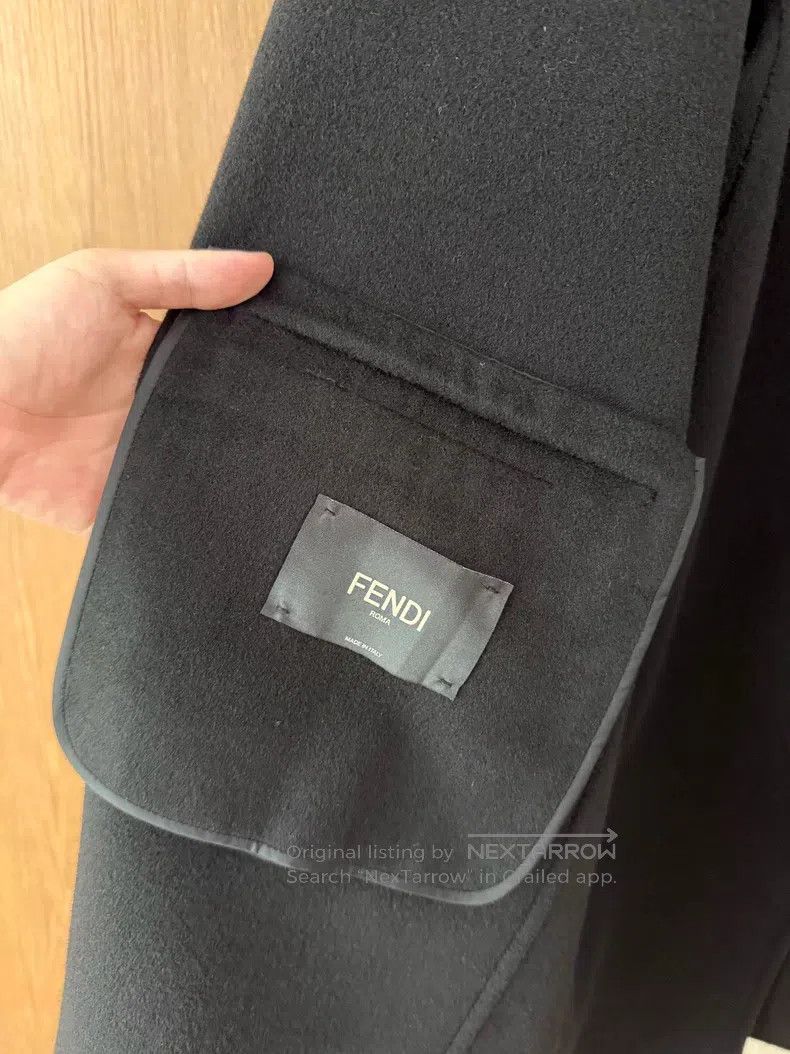 Fendi Fendi Autumn Winter Double-Faced Cashmere Coat Size US M / EU 48-50 / 2 - 9 Thumbnail