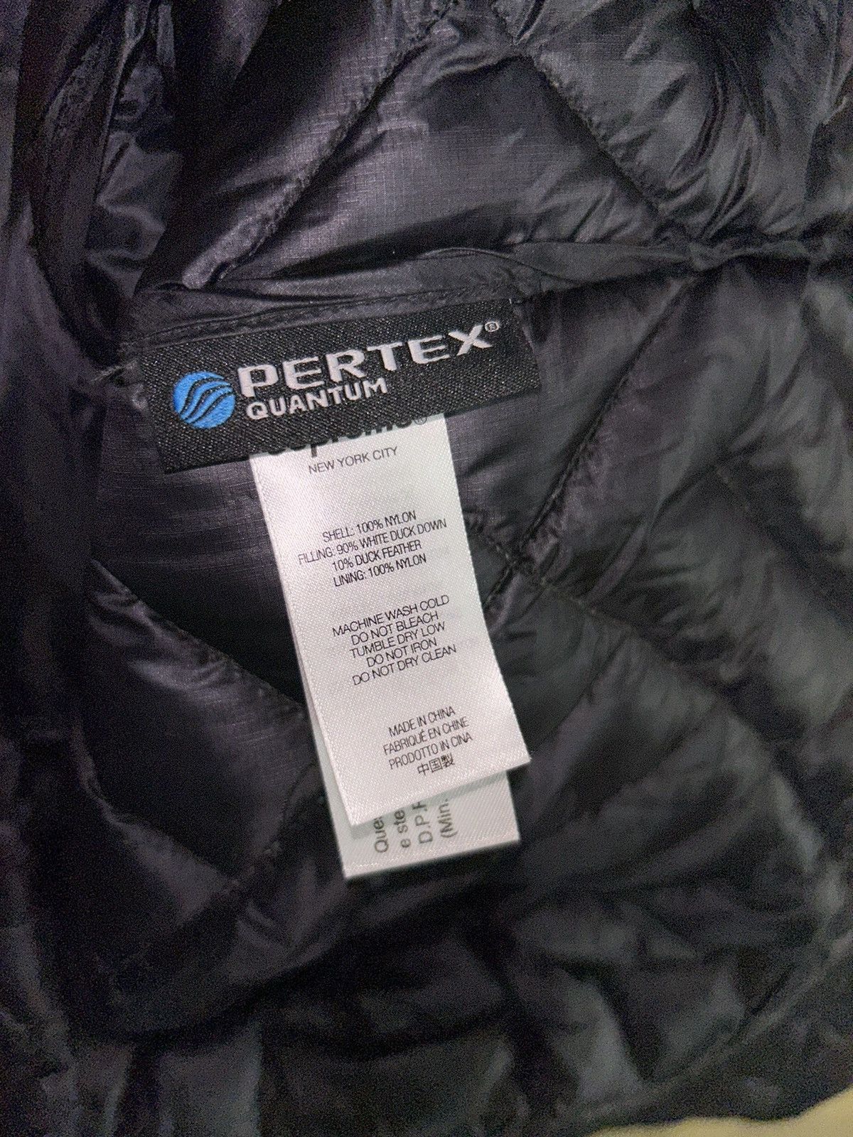 Supreme Supreme Spellout Quilted Lightweight Down Jacket Black NEW Size US L / EU 52-54 / 3 - 3 Thumbnail