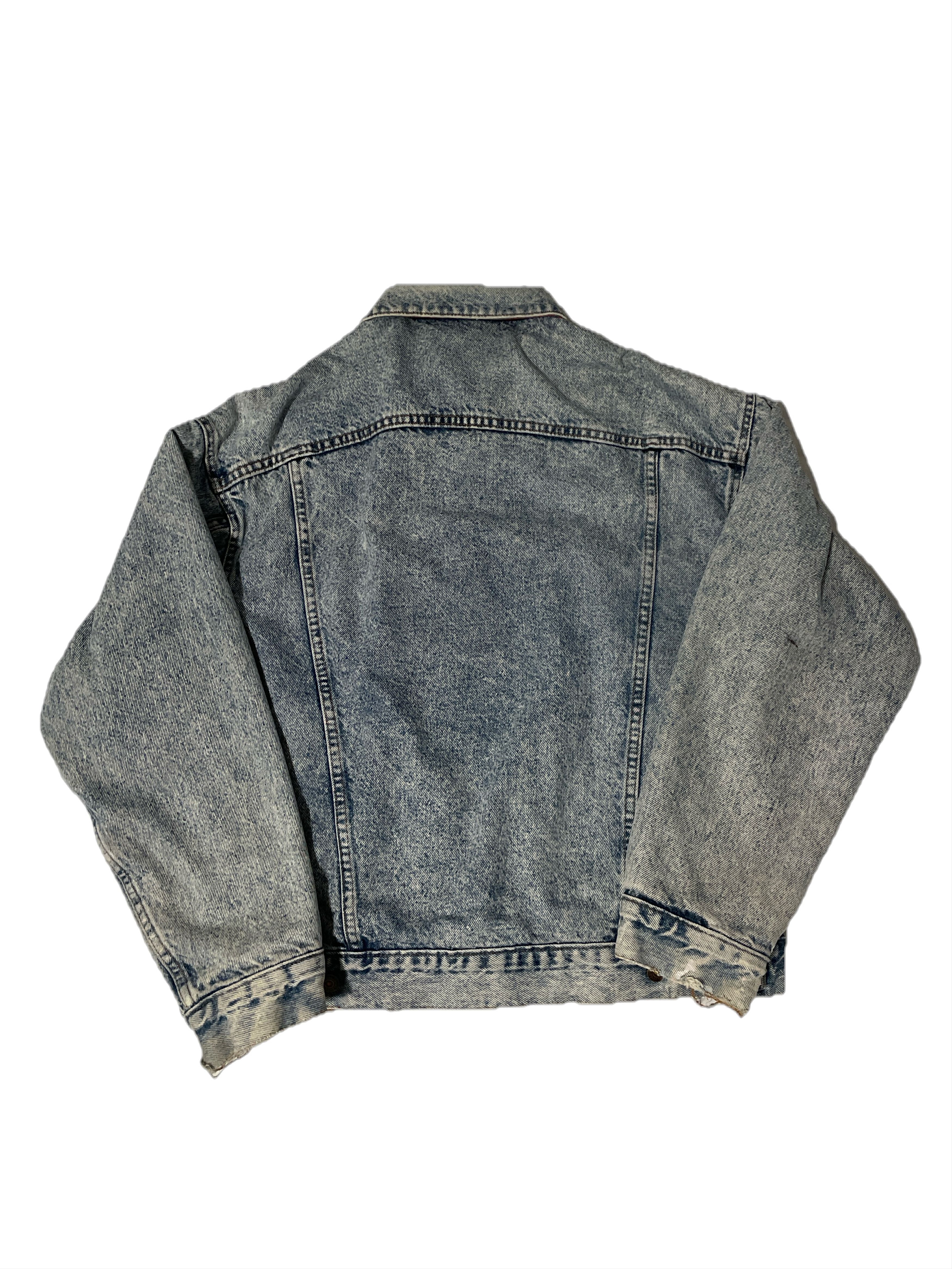 Levi's Vintage Clothing Vintage Levis Flannel Lined Denim Trucker Size US M / EU 48-50 / 2 - 6 Thumbnail