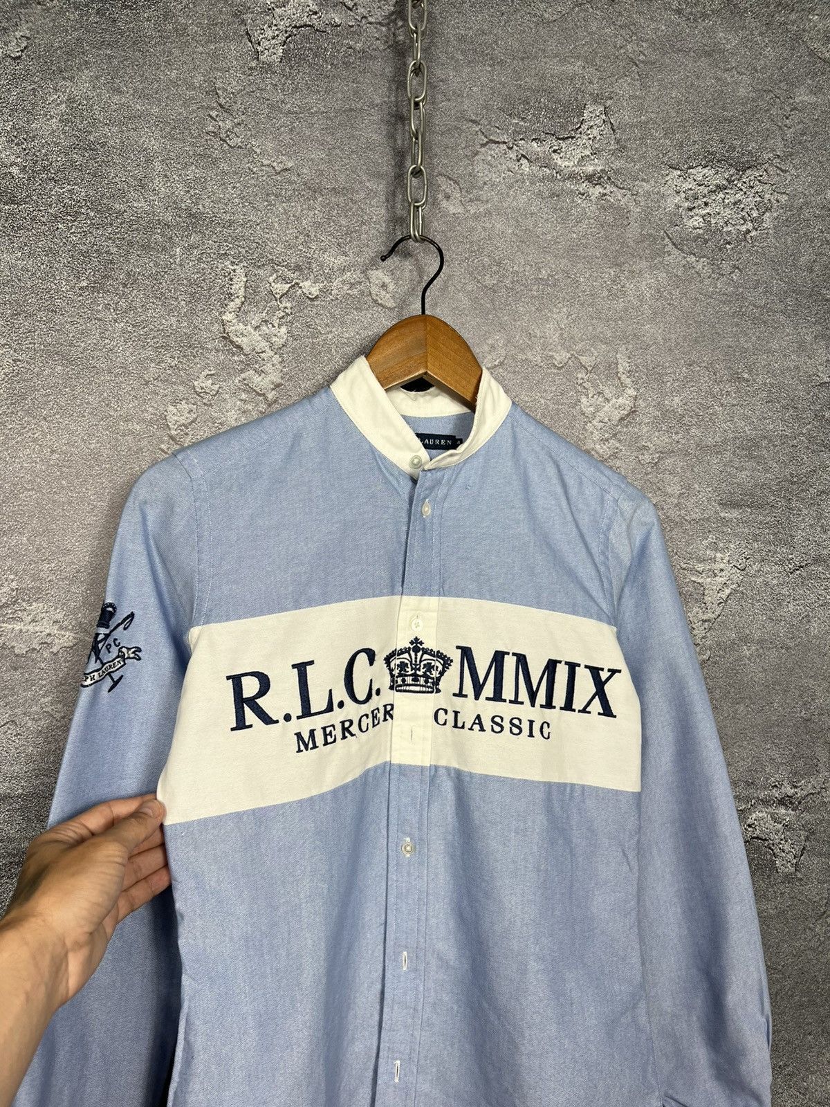 Polo Ralph Lauren Vintage Ralph Lauren Mercer Club Bleecker Classic Shirt Size S / US 4 / IT 40 - 3 Thumbnail