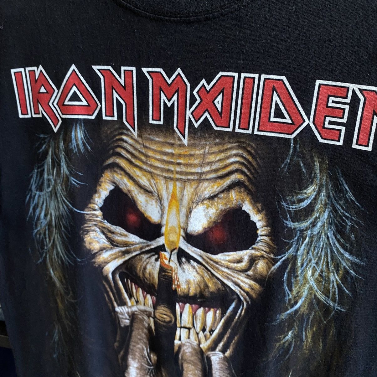 Band Tees Vintage Iron Maiden Big Fucking Logo Rock band tee Size US S / EU 44-46 / 1 - 3 Thumbnail