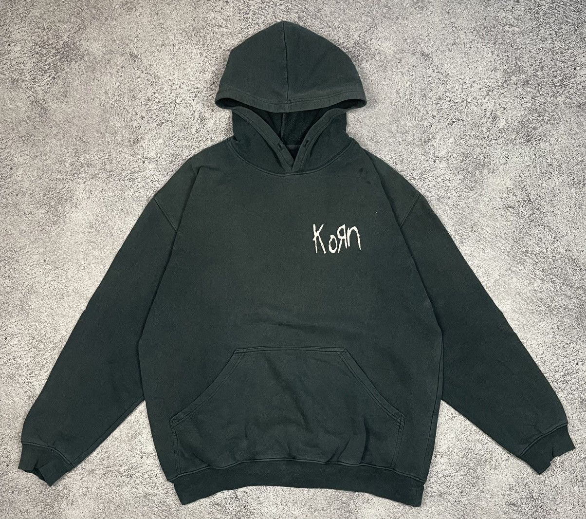 Vintage Korn Hoodie Black Xl Size Vintage Size US XL / EU 56 / 4 - 1 Thumbnail