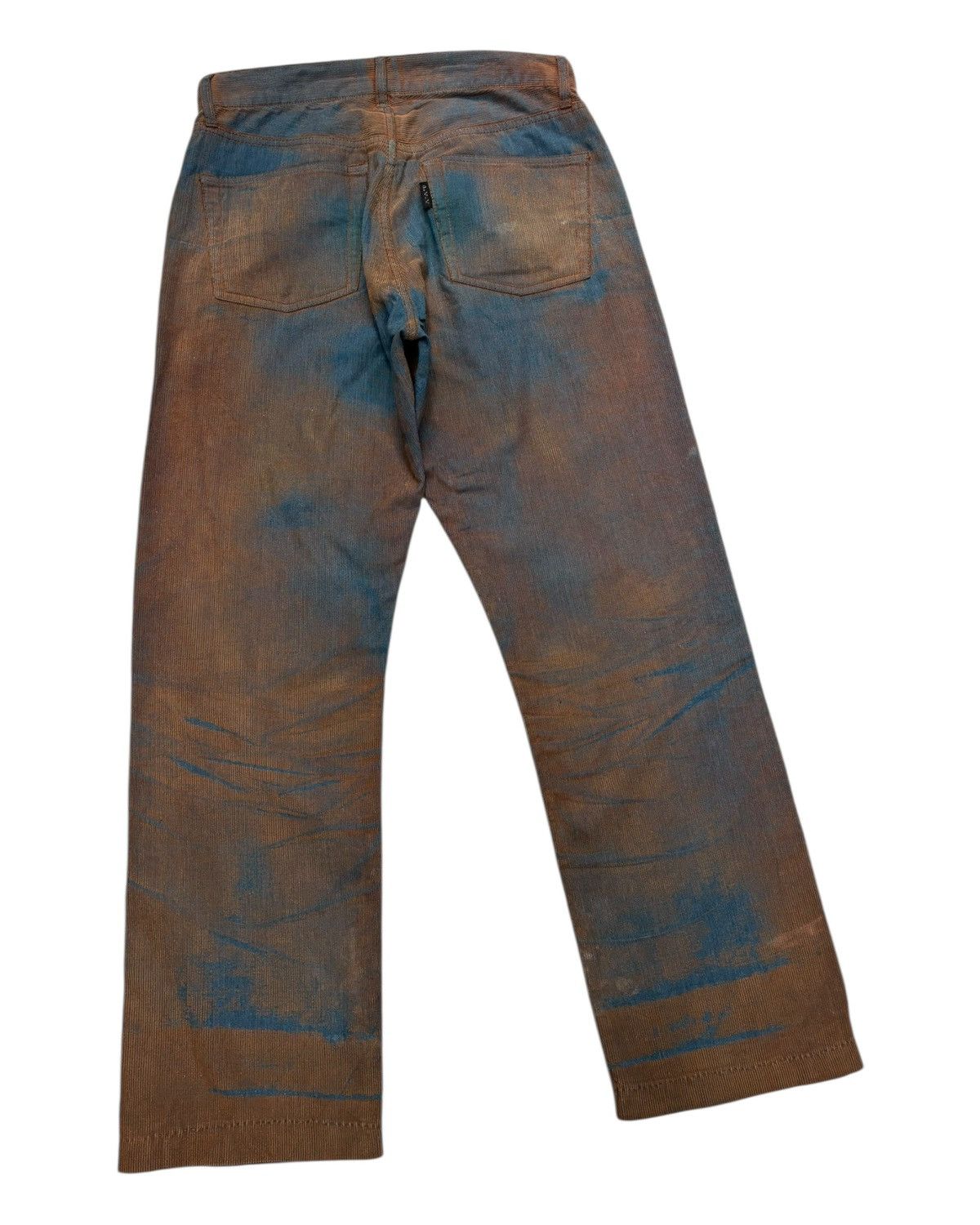 🔥AVV HOMME ARTISAN DYED GRADIENT DISTRESSED PANTS