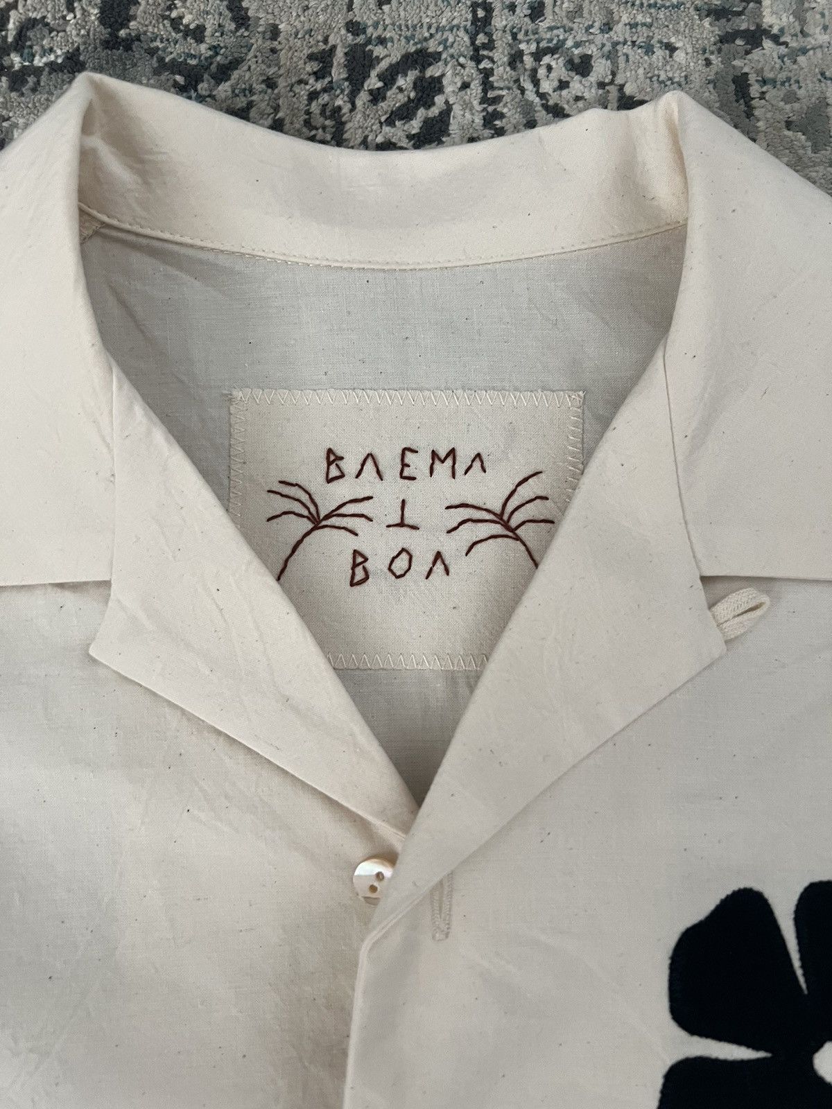 Other Baema T Boa Black Bouquet Shirt Size US M / EU 48-50 / 2 - 2 Thumbnail