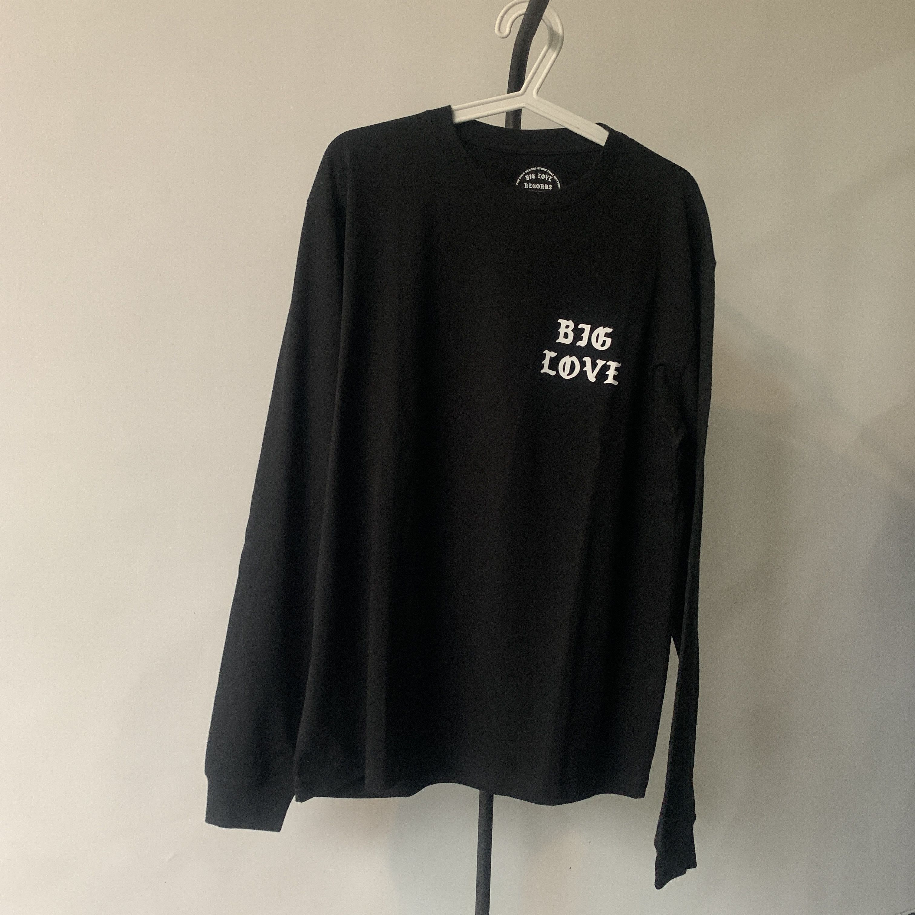 Japanese Brand Big Love Records Classic Logo Ls Tee Size US L / EU 52-54 / 3 - 3 Thumbnail