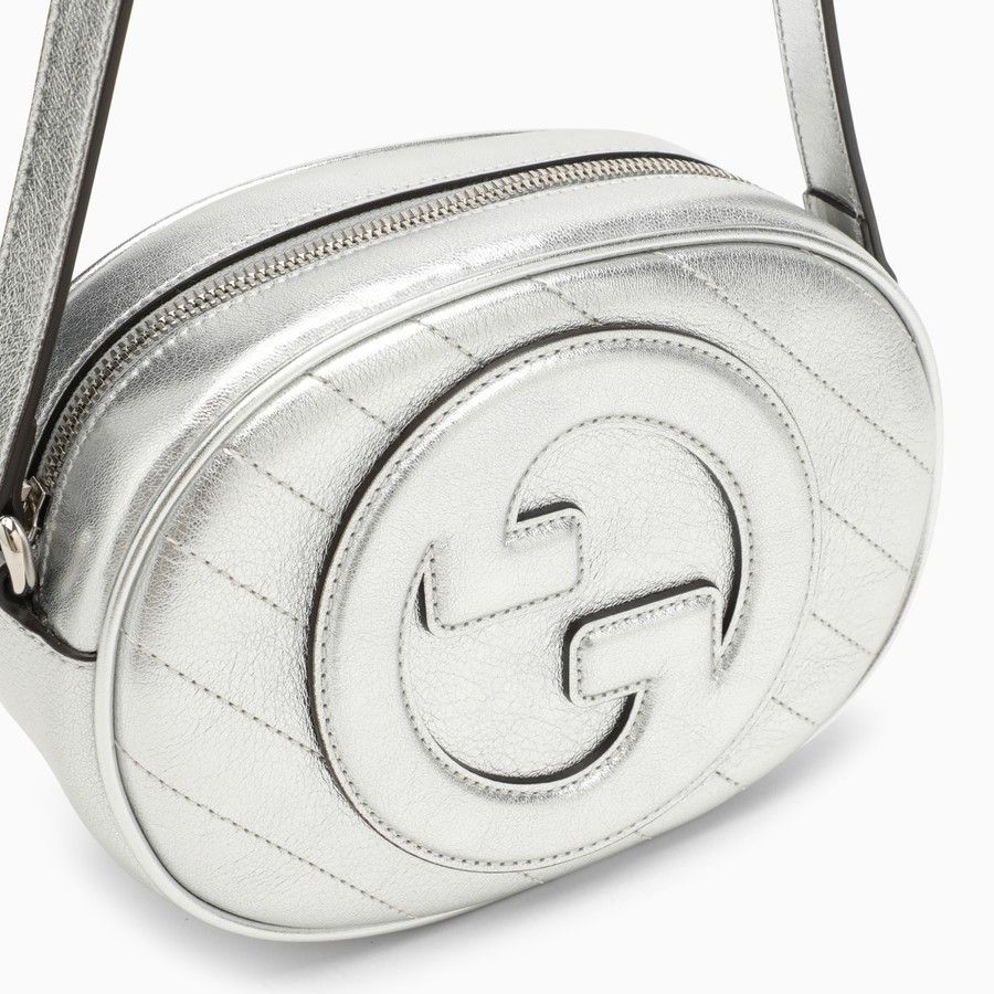 Gucci o1d2blof0824 Size: OS / Blondie Mini Shoulder Bag in Silver Size ONE SIZE - 5 Thumbnail