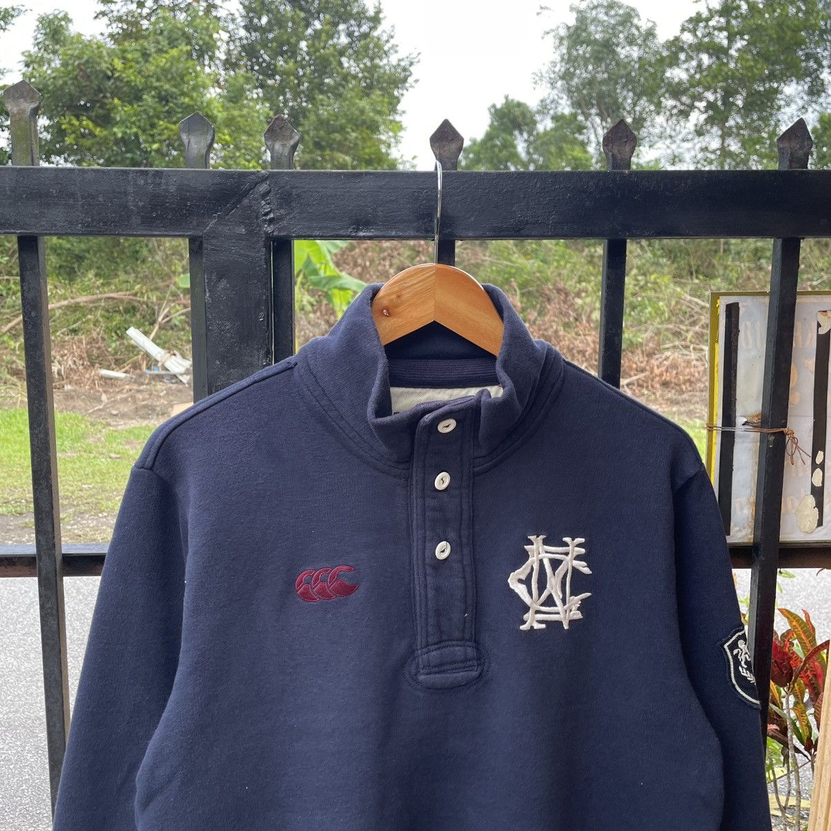 Canterbury of New Zealand 🔥Vintage Canterbury Logo Half Buttons Rugby Sweatshirts Size US S / EU 44-46 / 1 - 4 Thumbnail