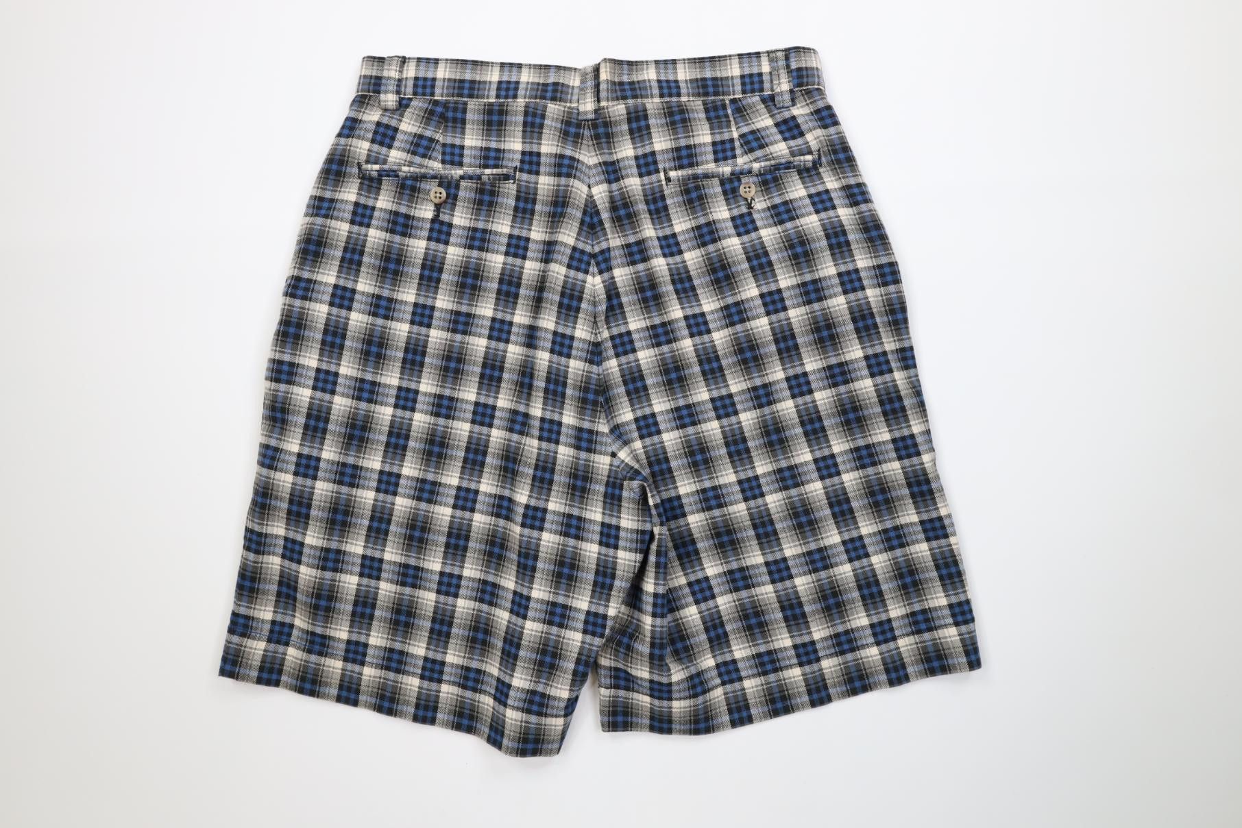 Polo Ralph Lauren Vintage 90s Ralph Lauren Above Knee Flannel Chino Shorts Size US 32 / EU 48 - 8 Thumbnail