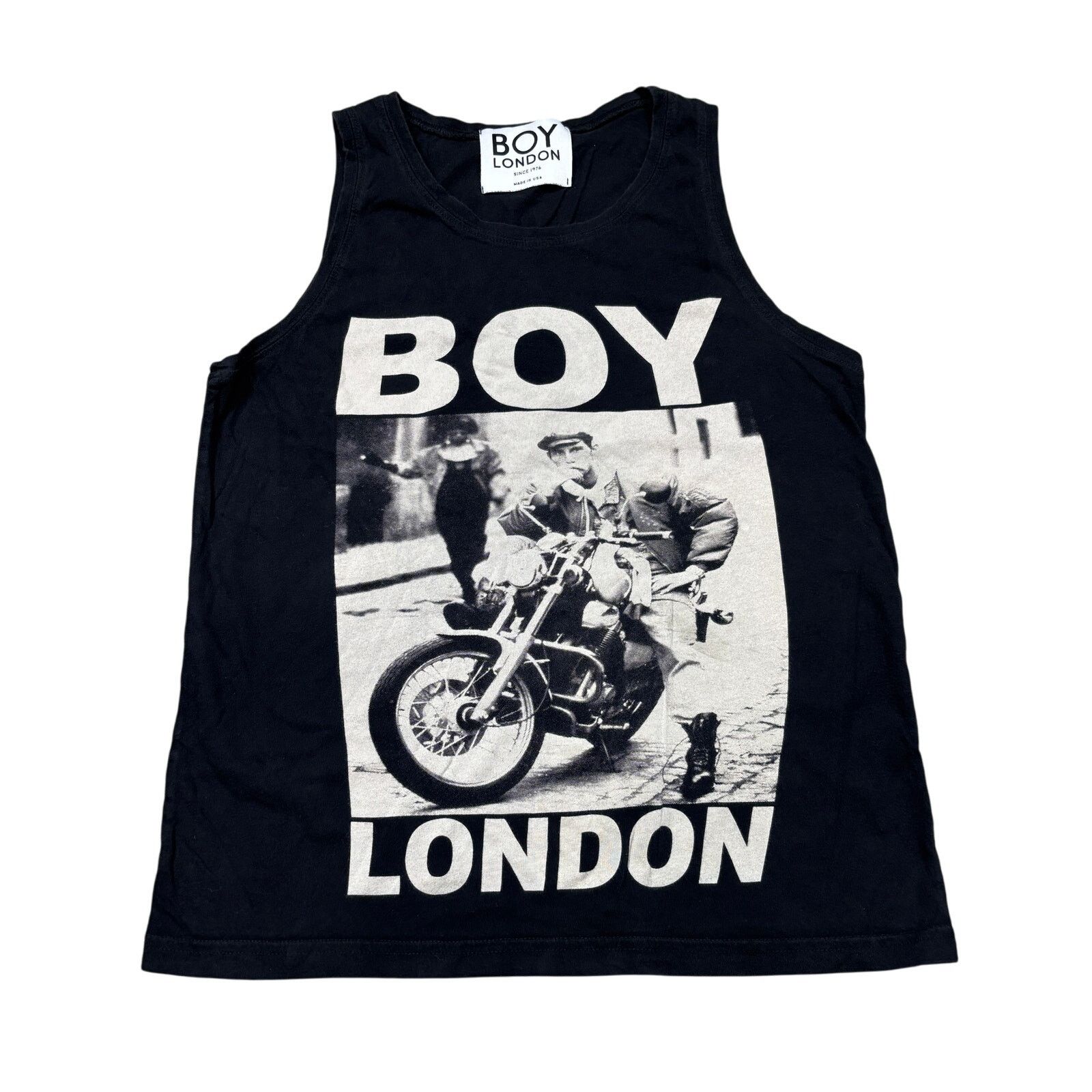 Boy London Boy London Motorcycle Biker Photo Tank Mens Small Streetwear Size US S / EU 44-46 / 1 - 1 Thumbnail