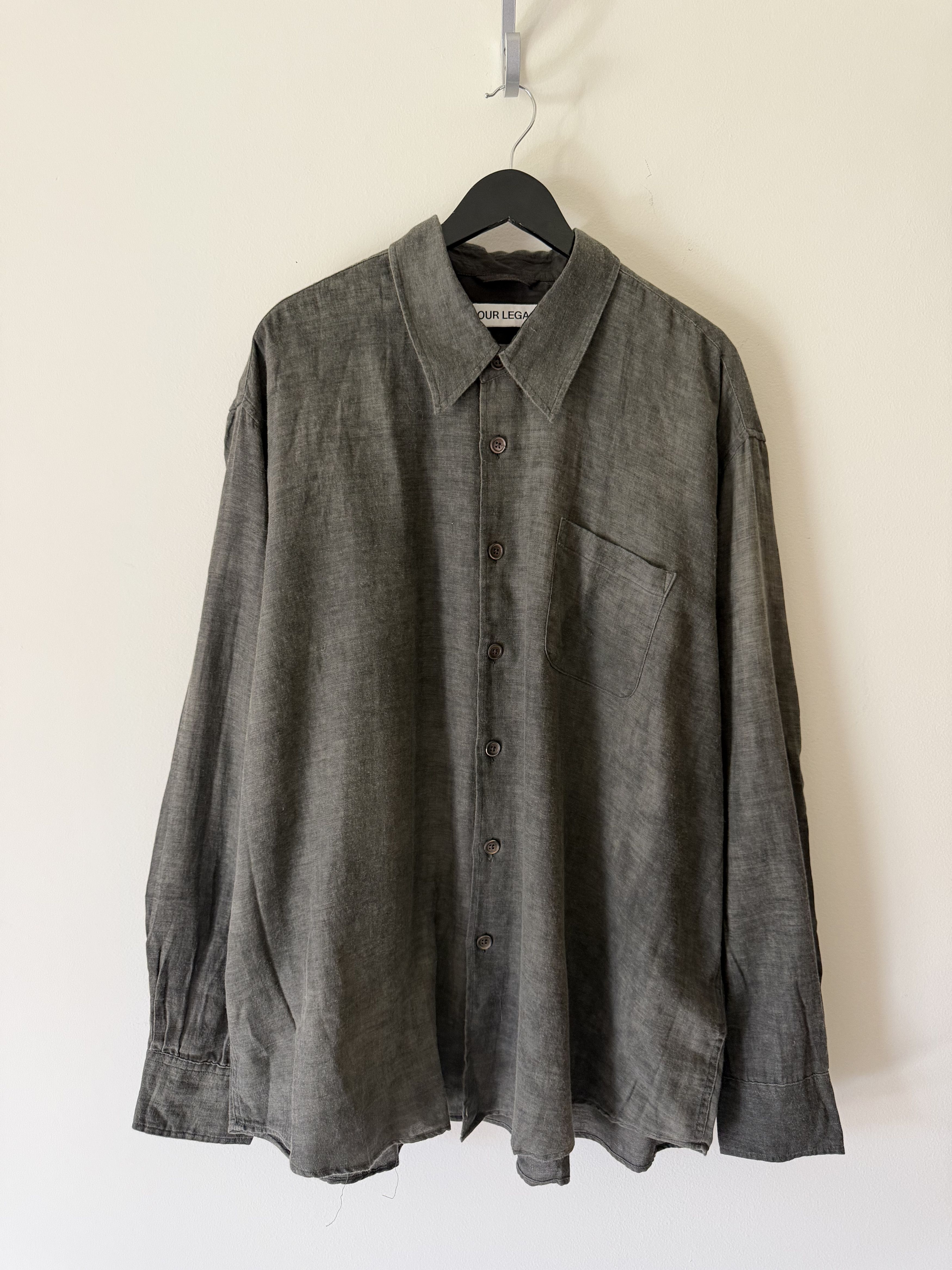 Our Legacy ABOVE SHIRT Bazaar Check Breeze Weave | Grailed