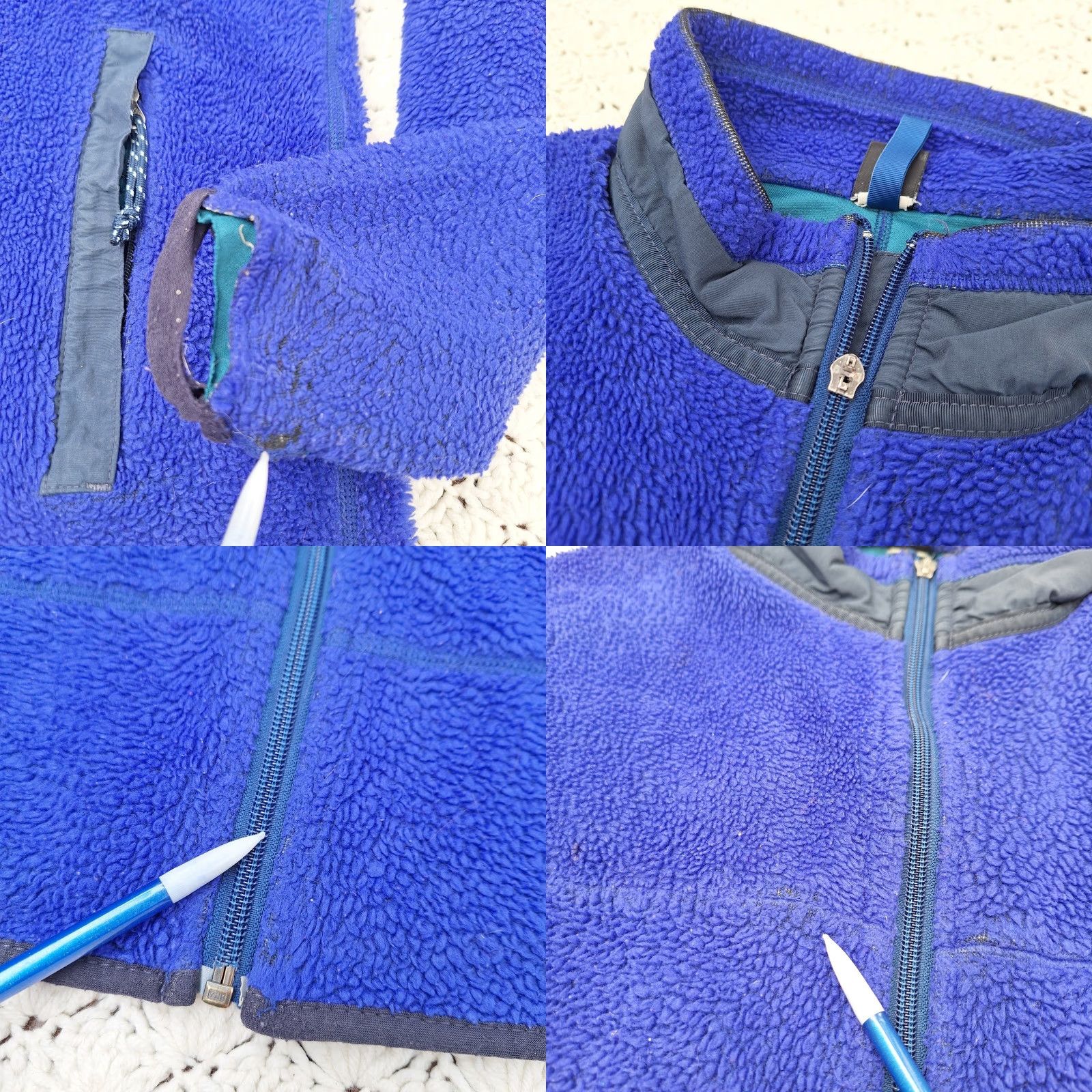 VINTAGE Patagonia Retro-X Fleece Jacket Blue XL Men
