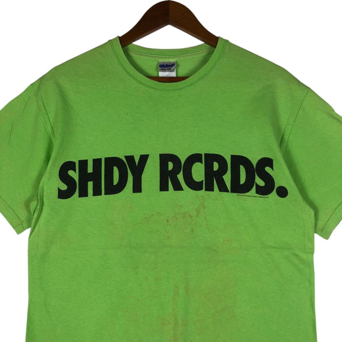 Band Tees × Rap Tees EMINEM Shady Records Vintage T-Shirt Size US M / EU 48-50 / 2 - 3 Thumbnail